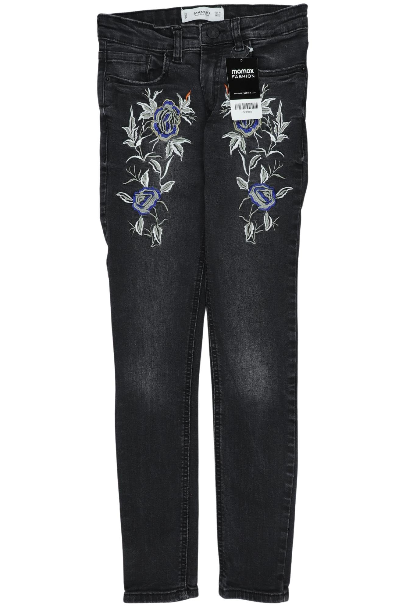 

Mango Damen Jeans, schwarz, Gr. 32