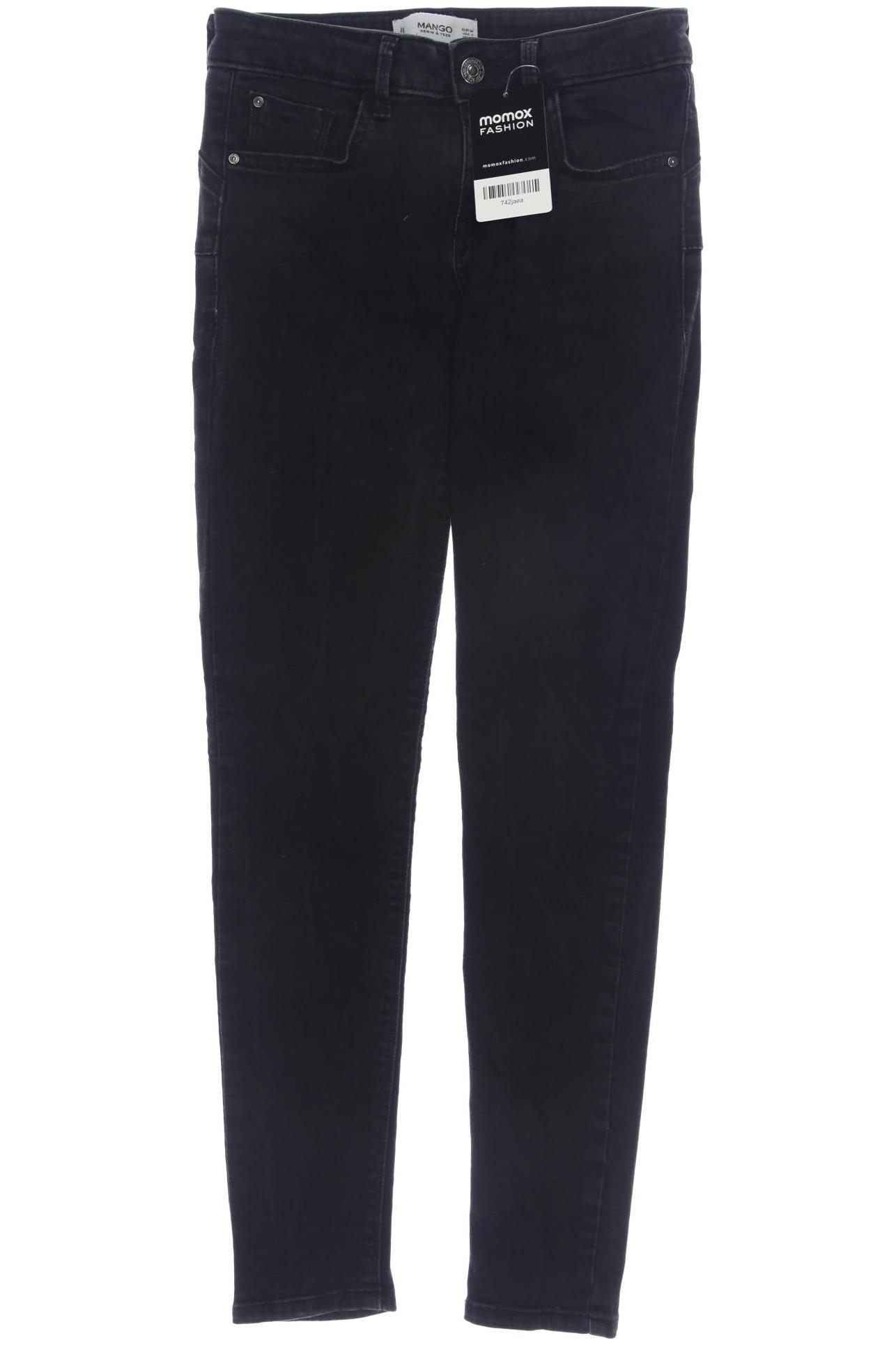 

Mango Damen Jeans, schwarz, Gr. 34