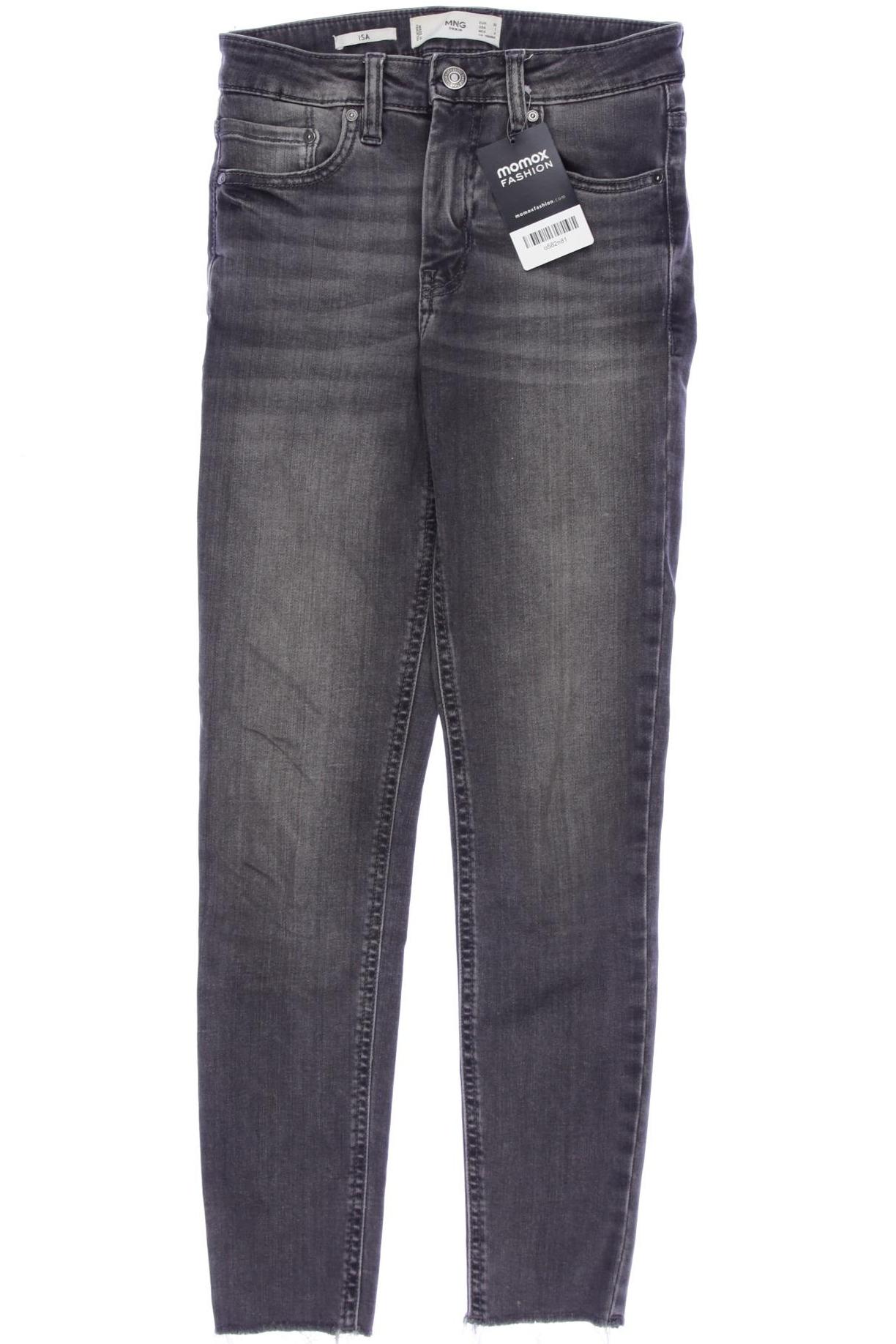 

Mango Damen Jeans, grau, Gr. 32