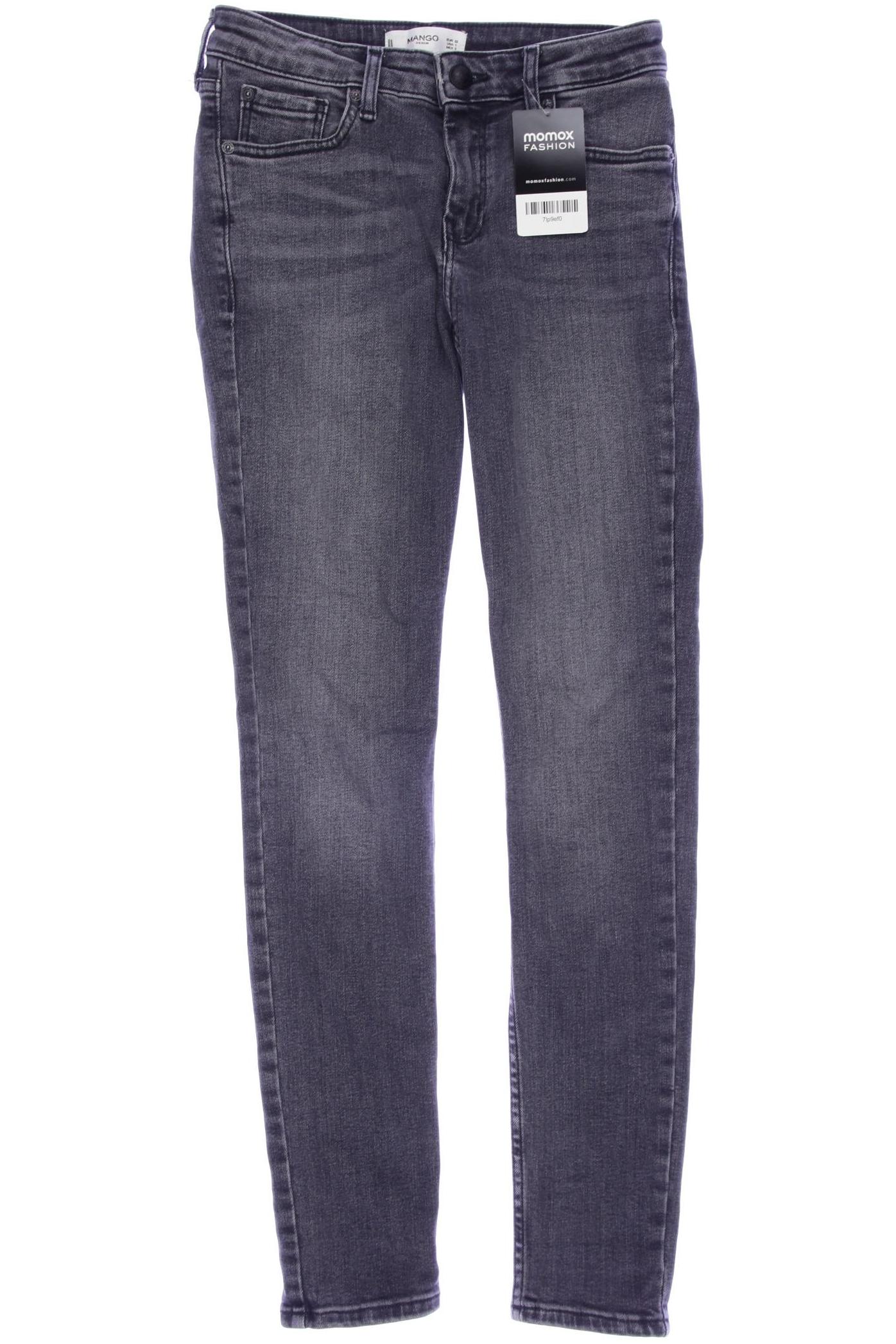 

Mango Damen Jeans, grau, Gr. 32