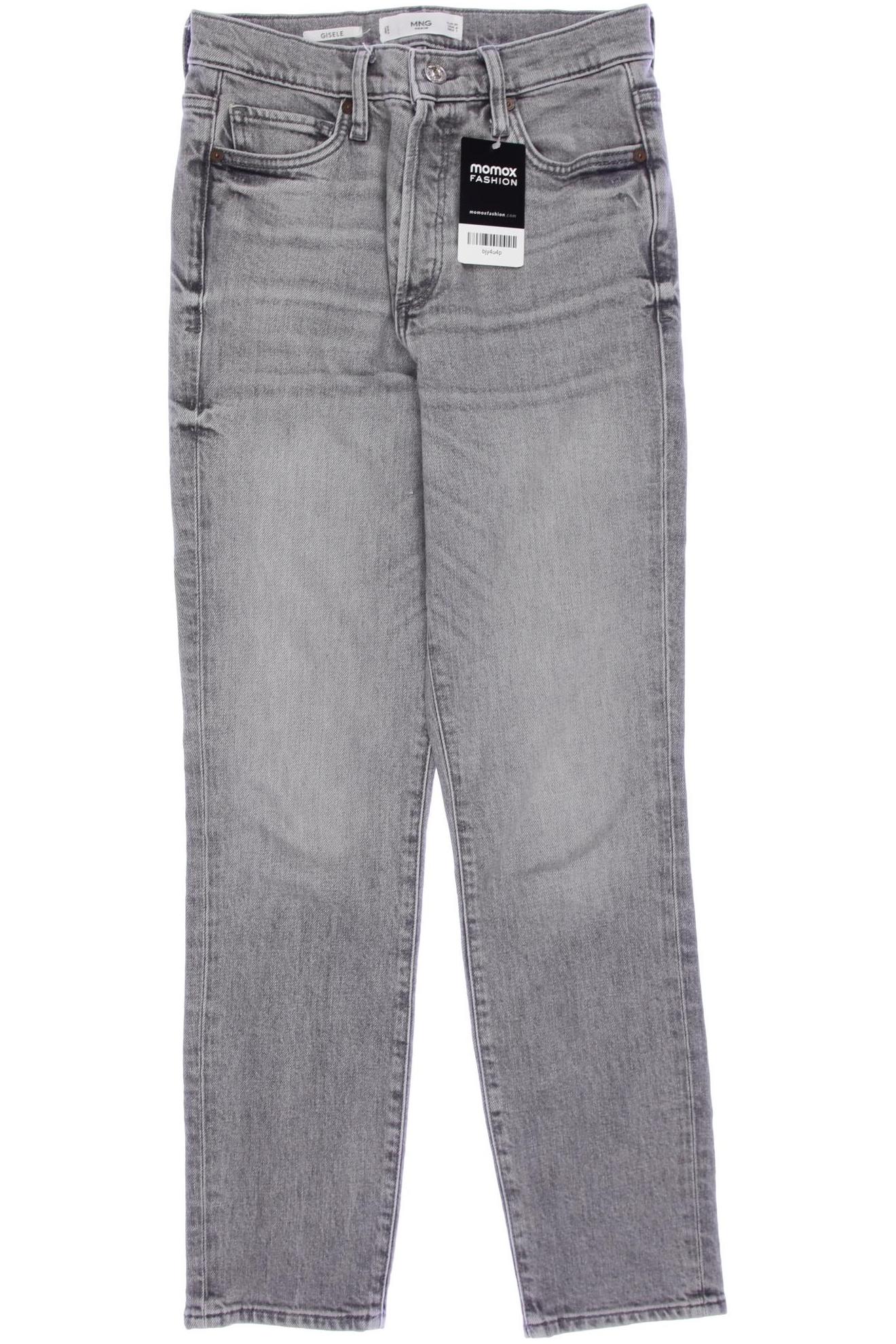 

Mango Damen Jeans, grau, Gr. 34