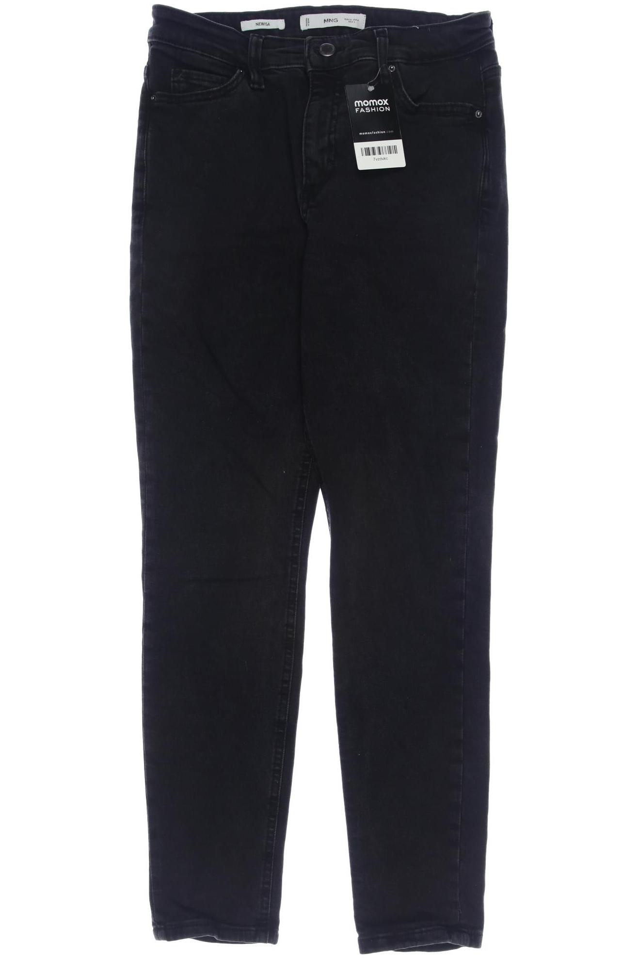 

Mango Damen Jeans, schwarz, Gr. 36