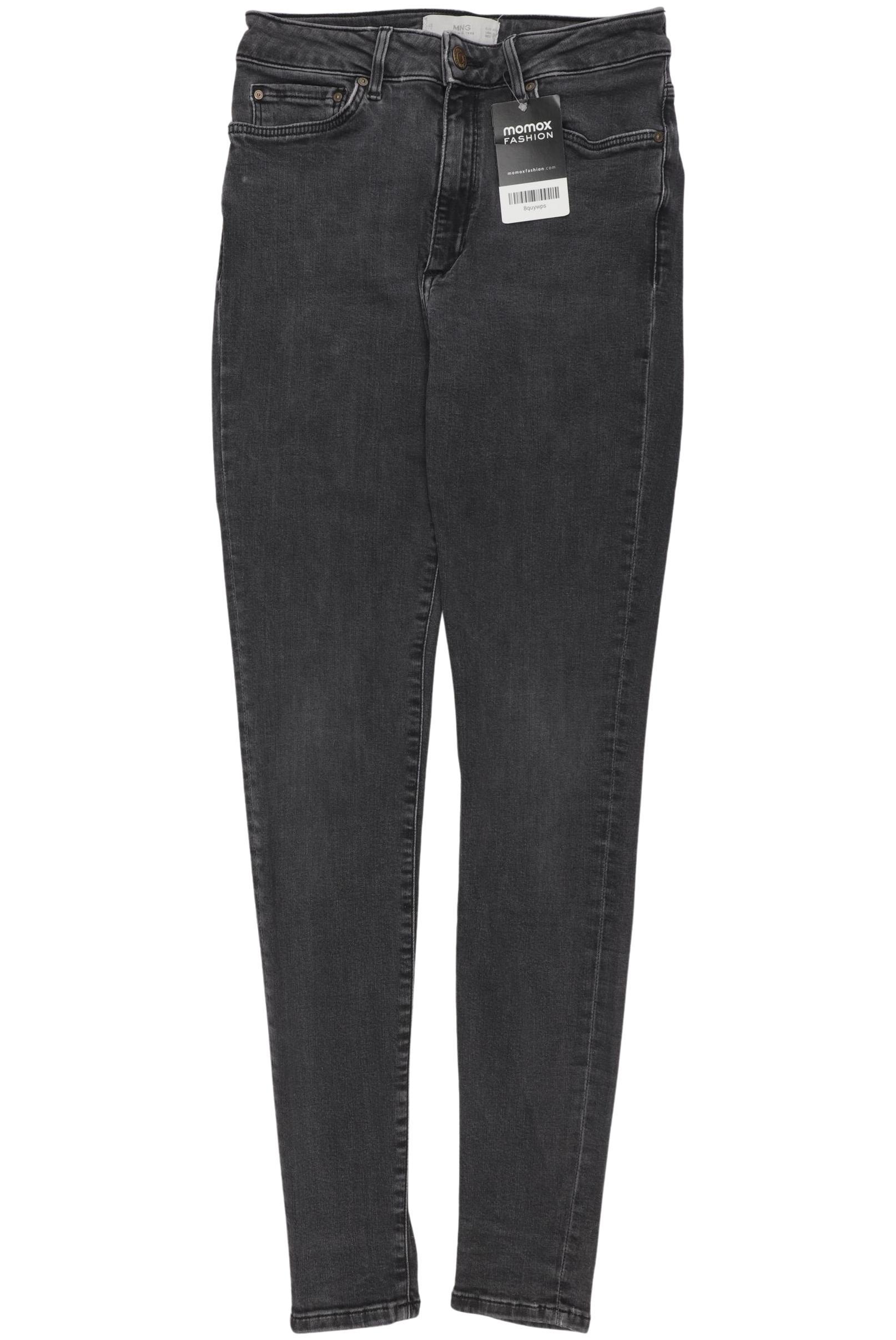 

Mango Damen Jeans, grau, Gr. 30