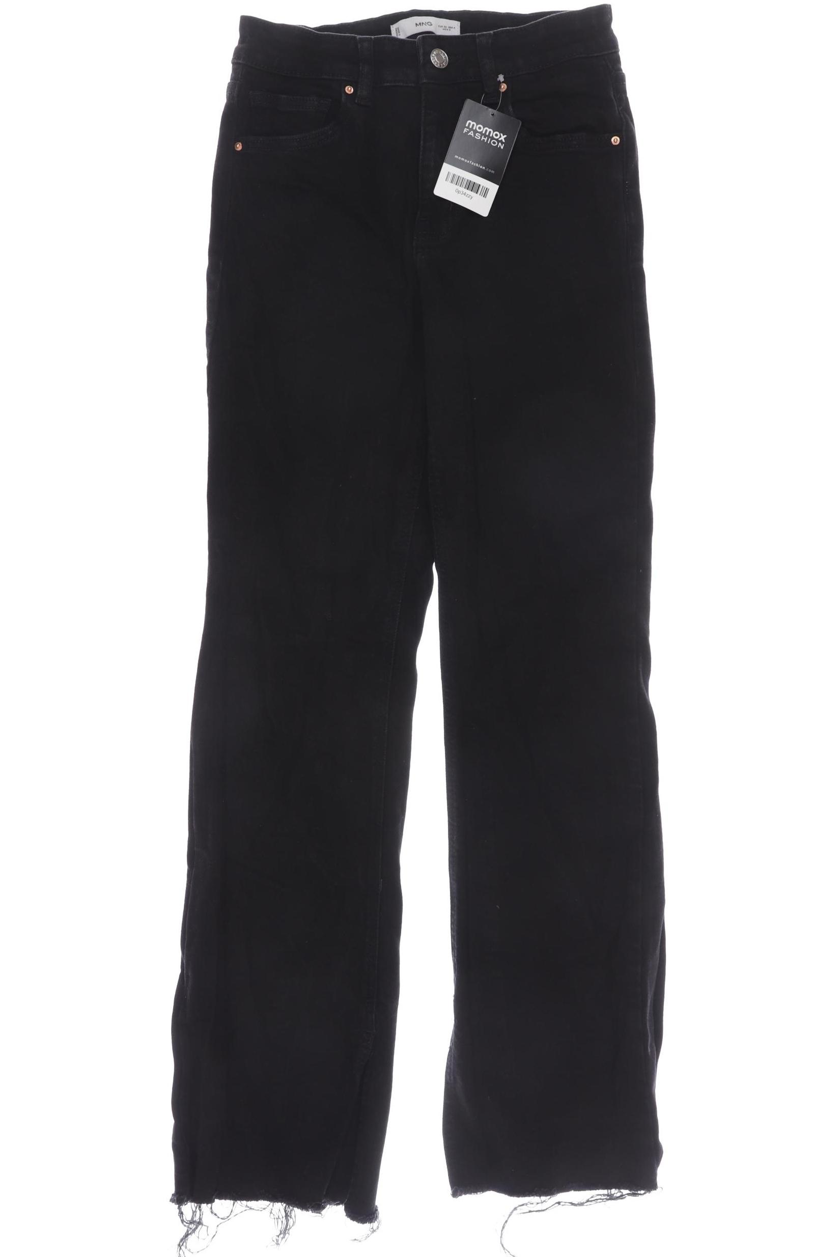 

Mango Damen Jeans, schwarz, Gr. 36