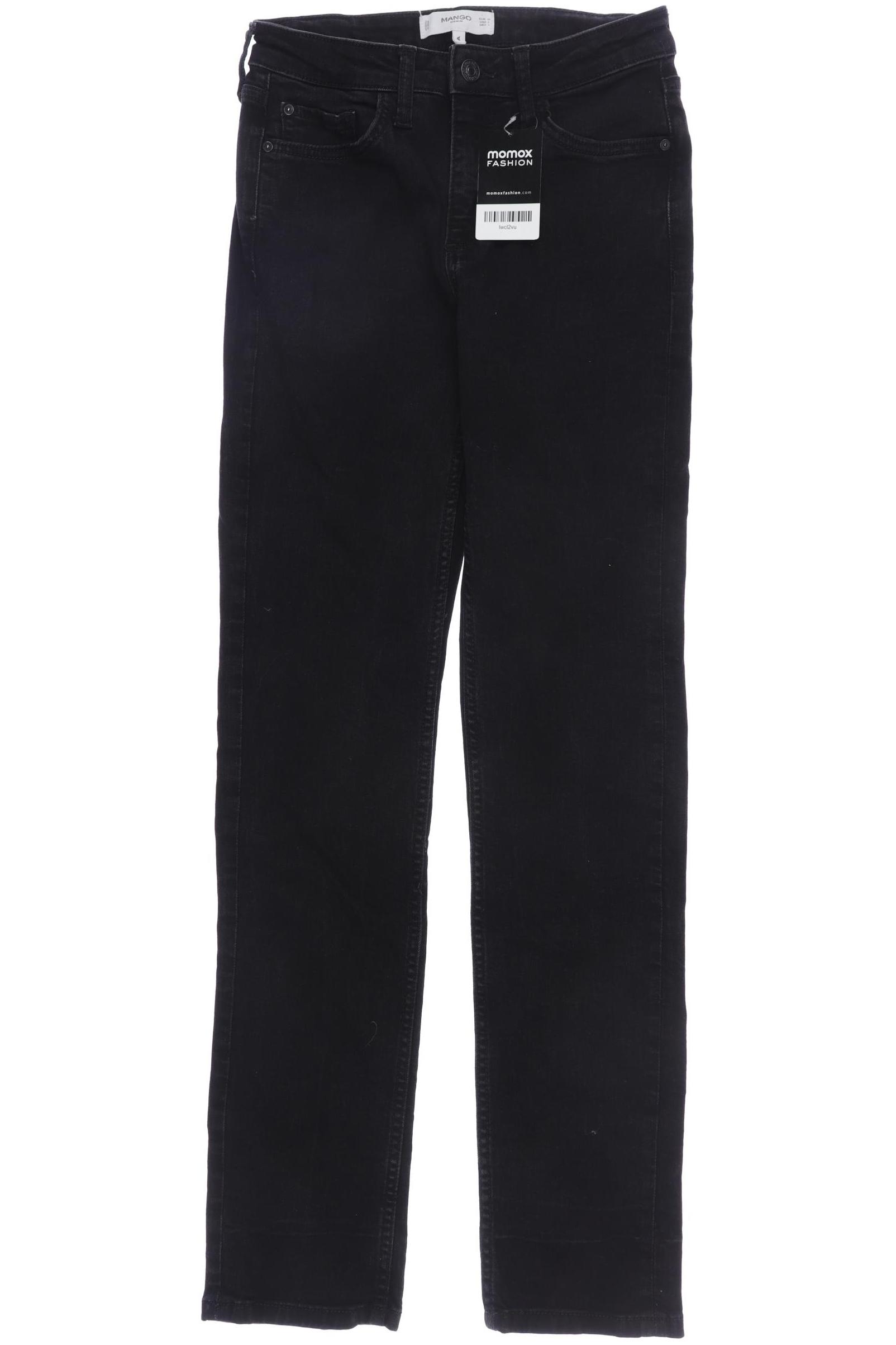 

Mango Damen Jeans, schwarz, Gr. 36