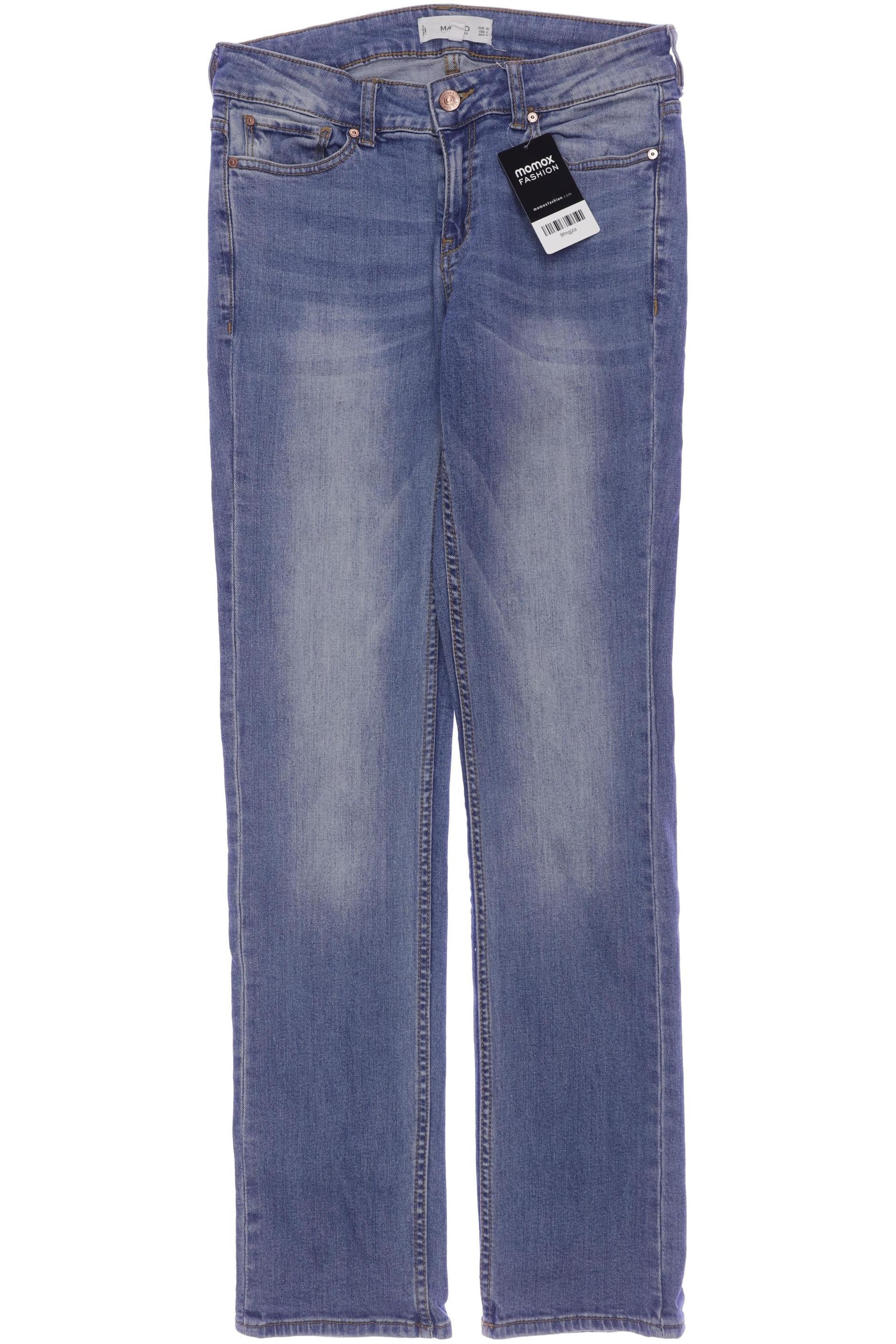 

Mango Damen Jeans, blau, Gr. 36