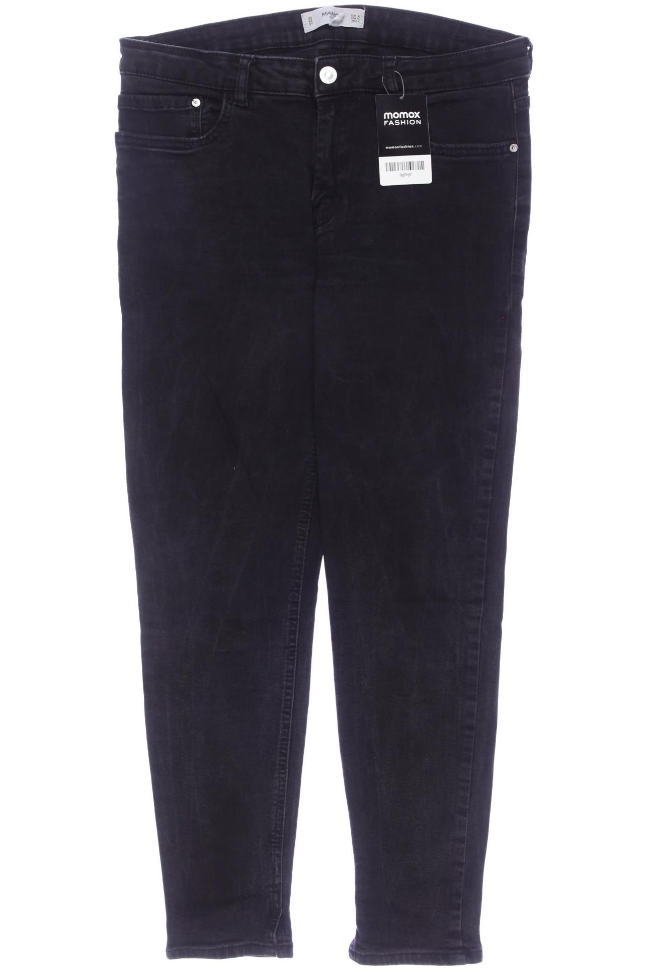

Mango Damen Jeans, schwarz, Gr. 42