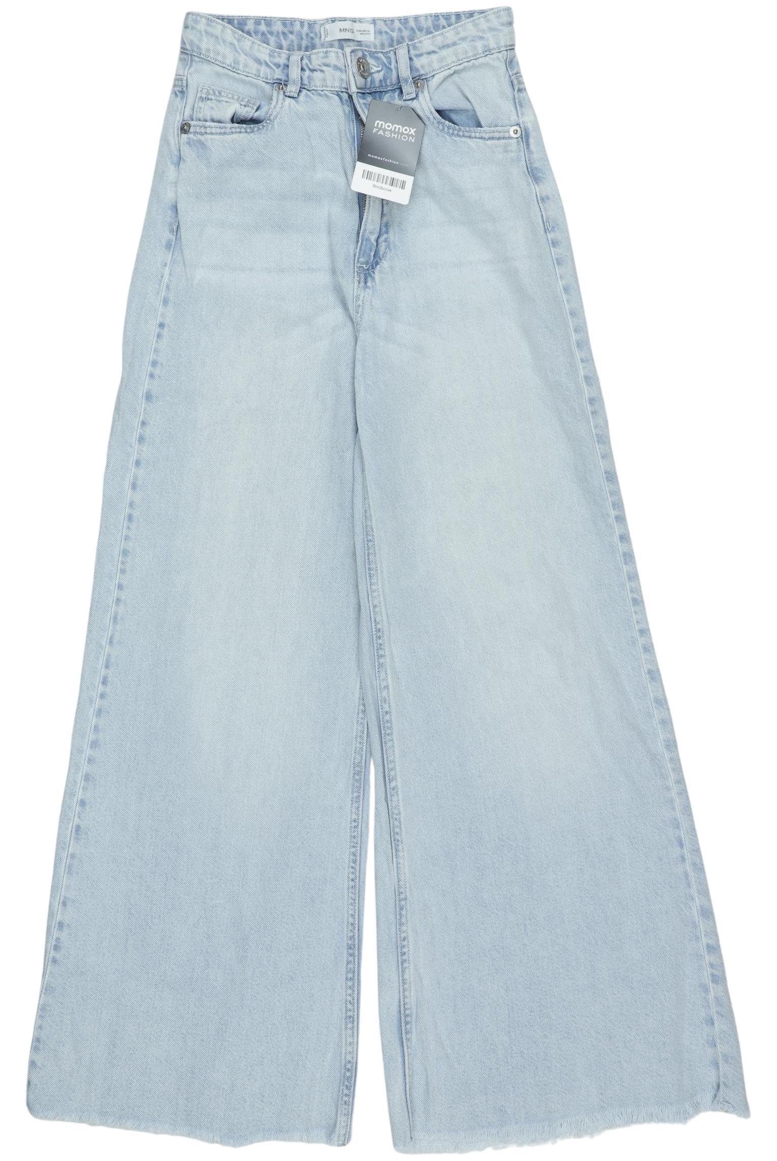 

Mango Damen Jeans, hellblau, Gr. 0