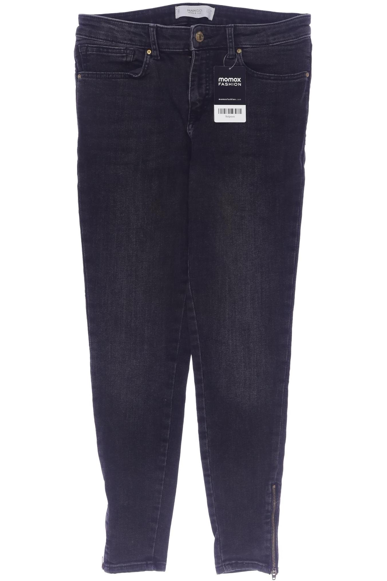 

Mango Damen Jeans, schwarz, Gr. 40