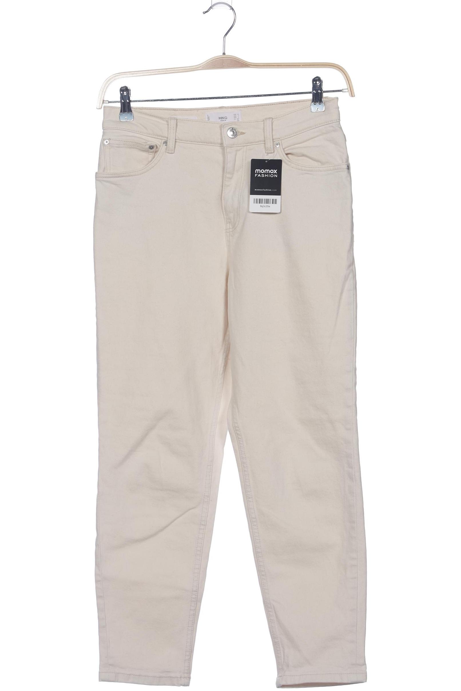

Mango Damen Jeans, cremeweiß, Gr. 38