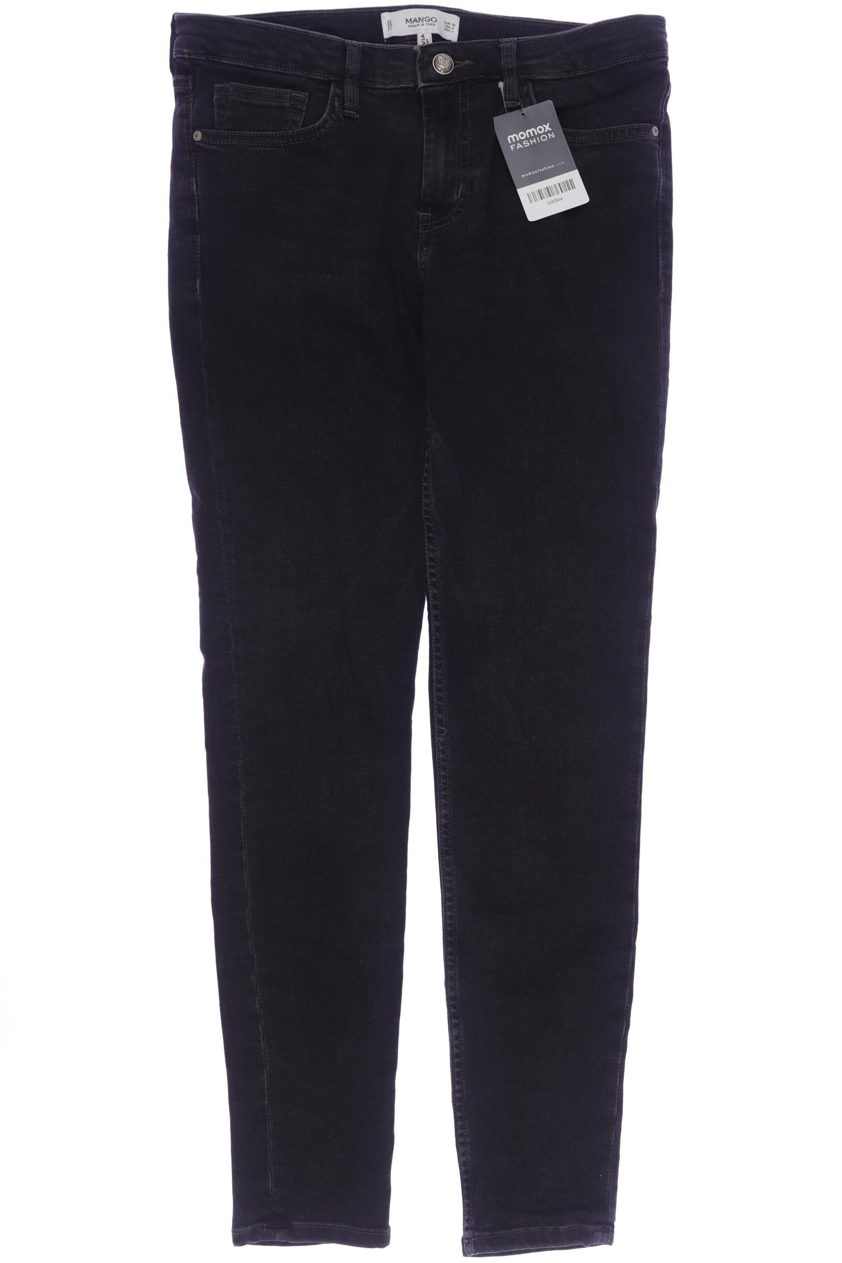 

Mango Damen Jeans, schwarz, Gr. 38