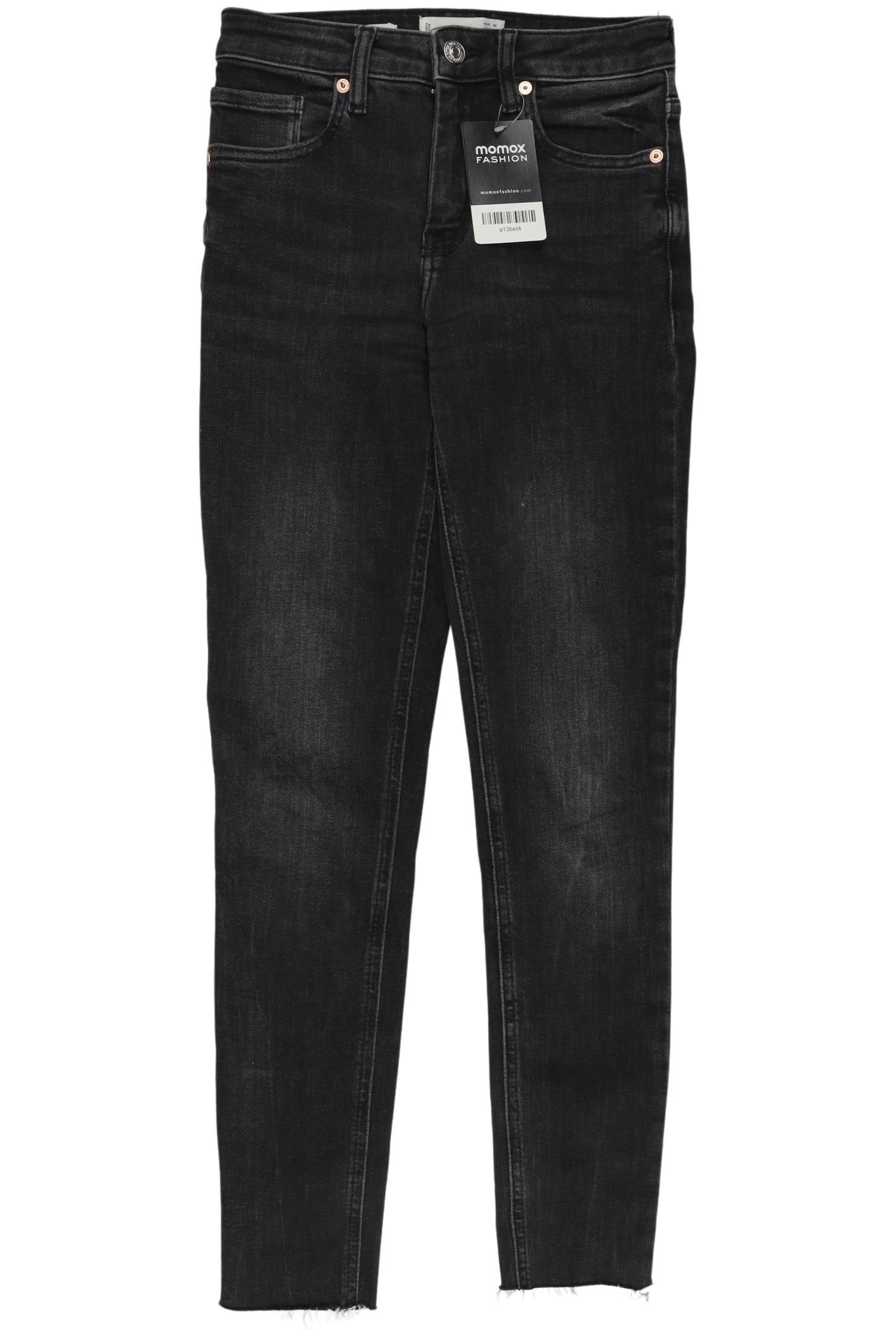 

Mango Damen Jeans, schwarz, Gr. 32