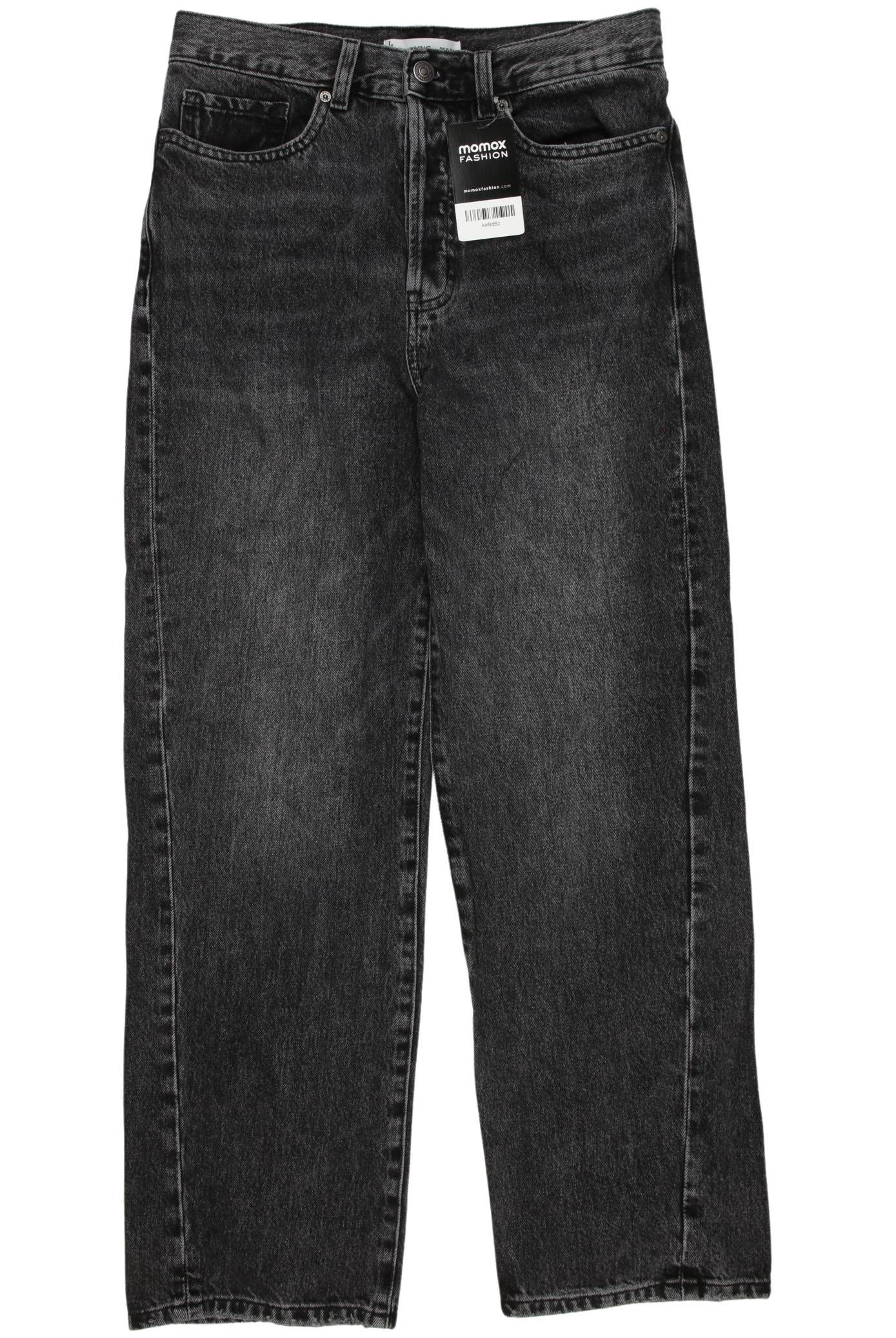 

Mango Damen Jeans, grau, Gr. 52