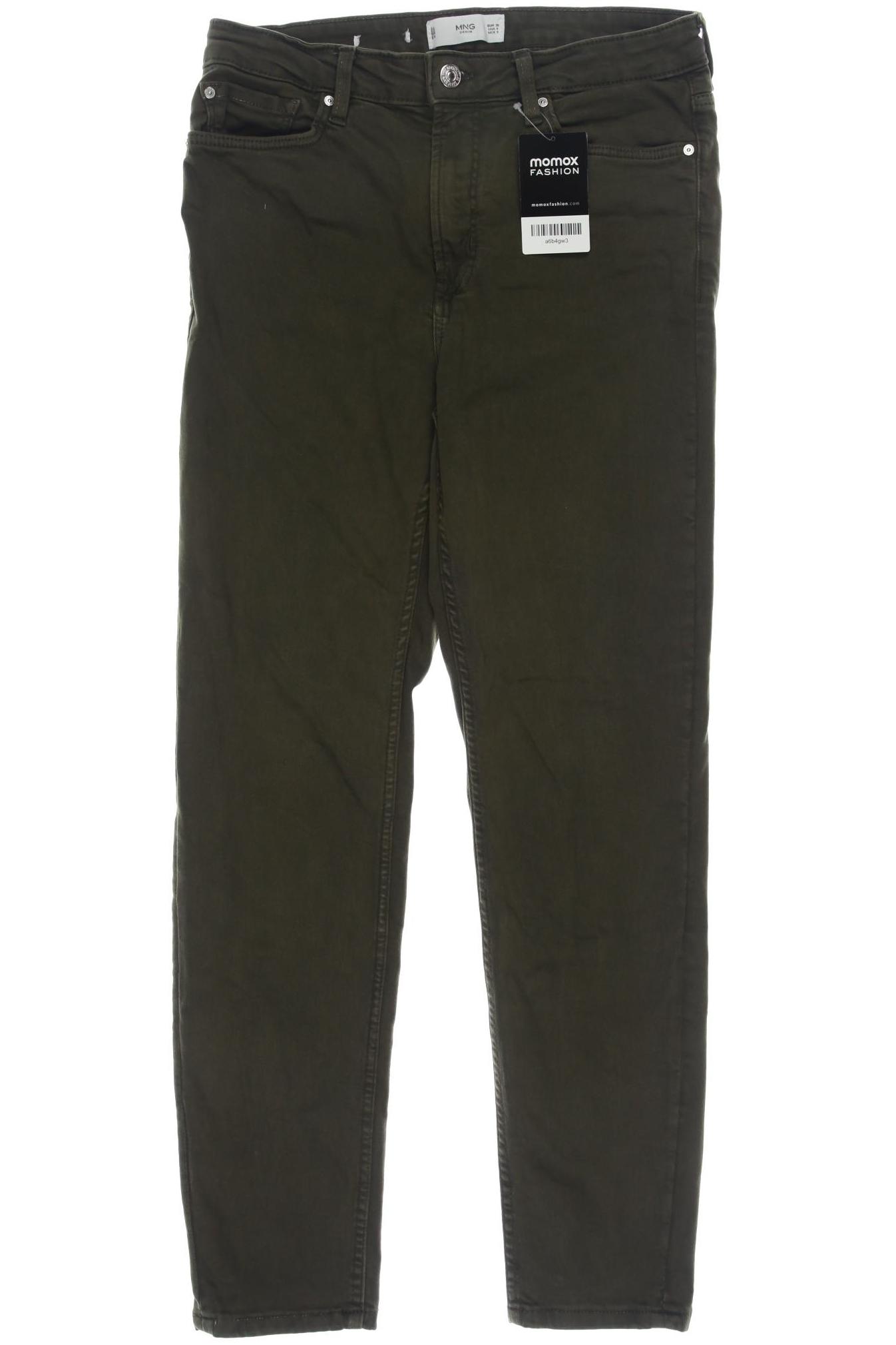 

Mango Damen Jeans, grün, Gr. 38