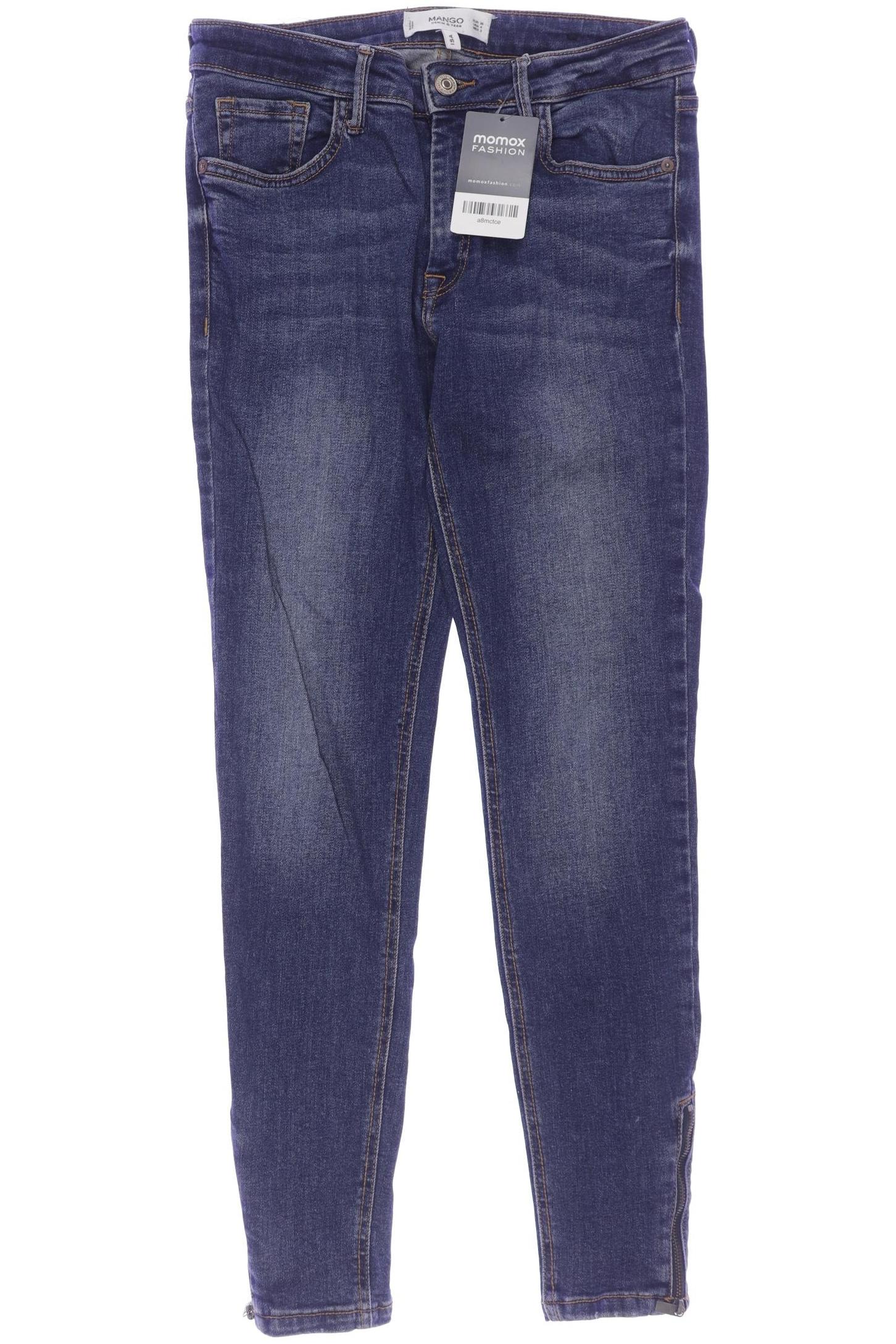 

Mango Damen Jeans, marineblau, Gr. 36