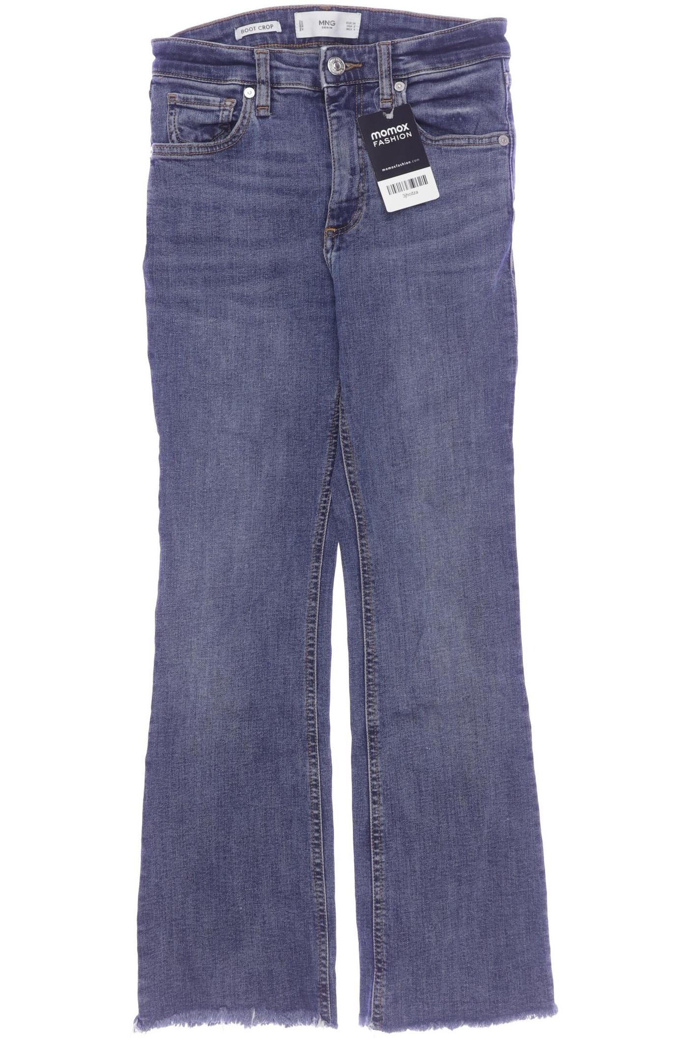 

Mango Damen Jeans, marineblau, Gr. 34