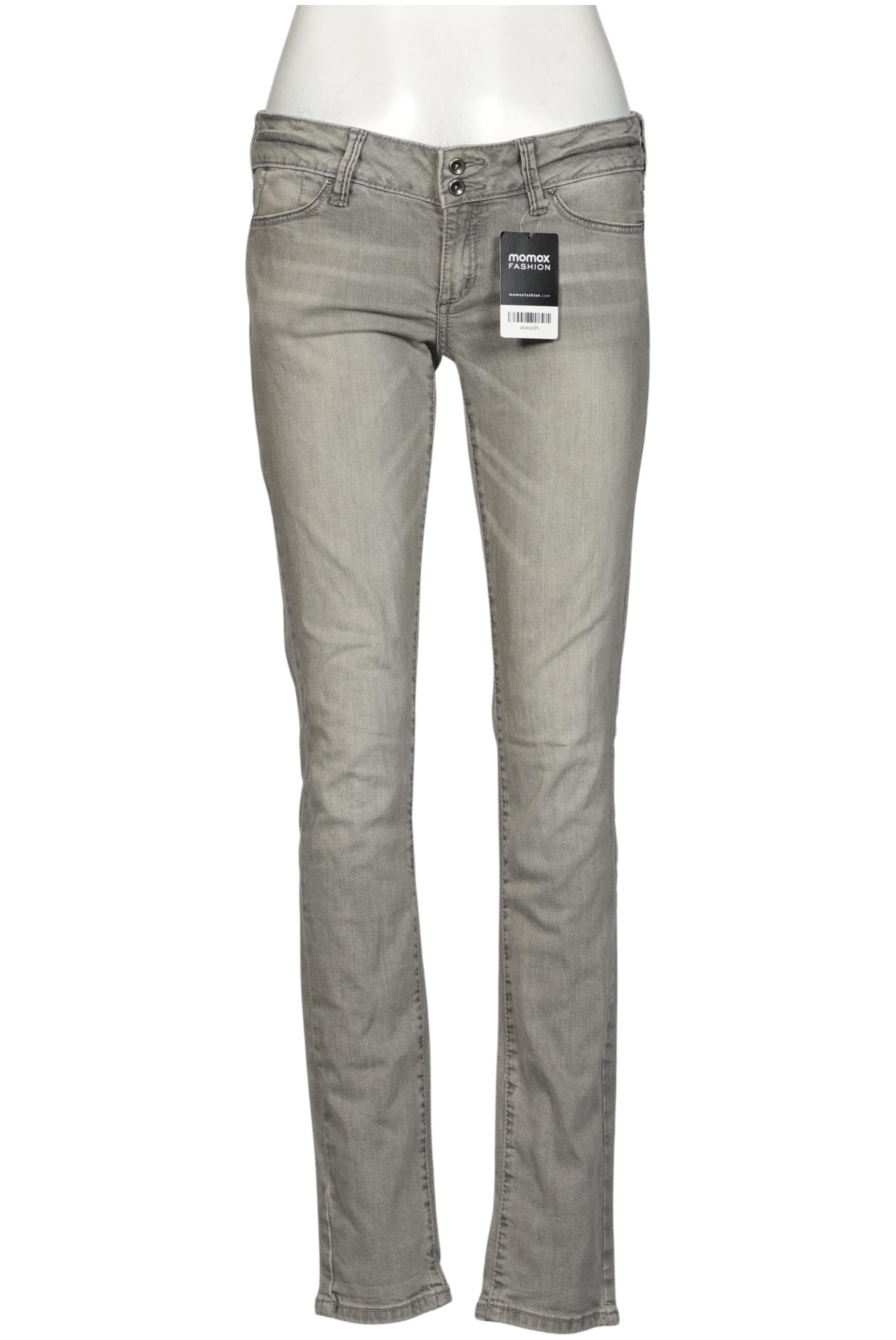 

Mango Damen Jeans, grau, Gr. 40