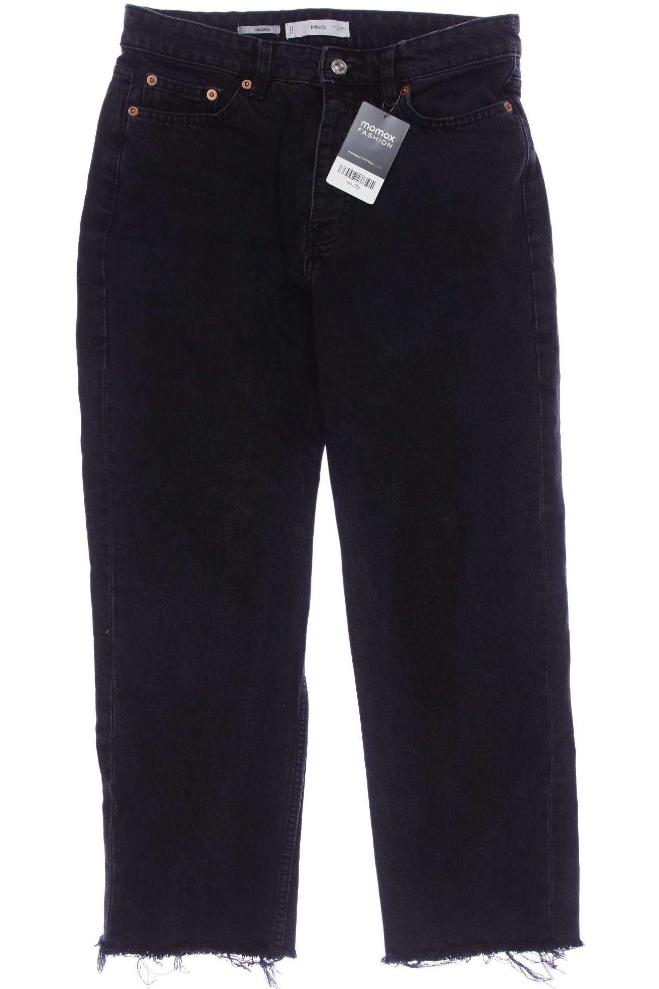 

Mango Damen Jeans, schwarz, Gr. 38