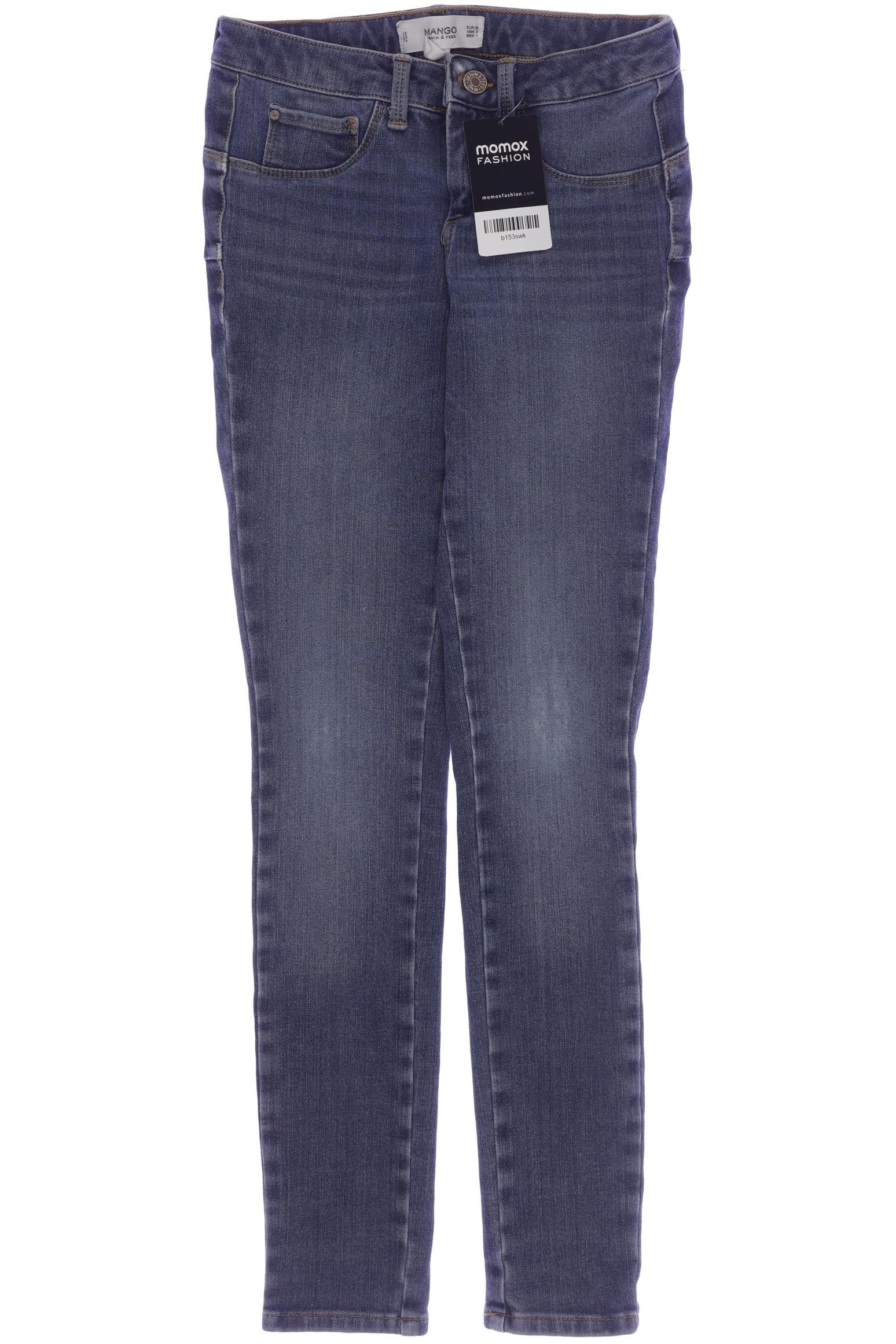 

Mango Damen Jeans, blau, Gr. 34