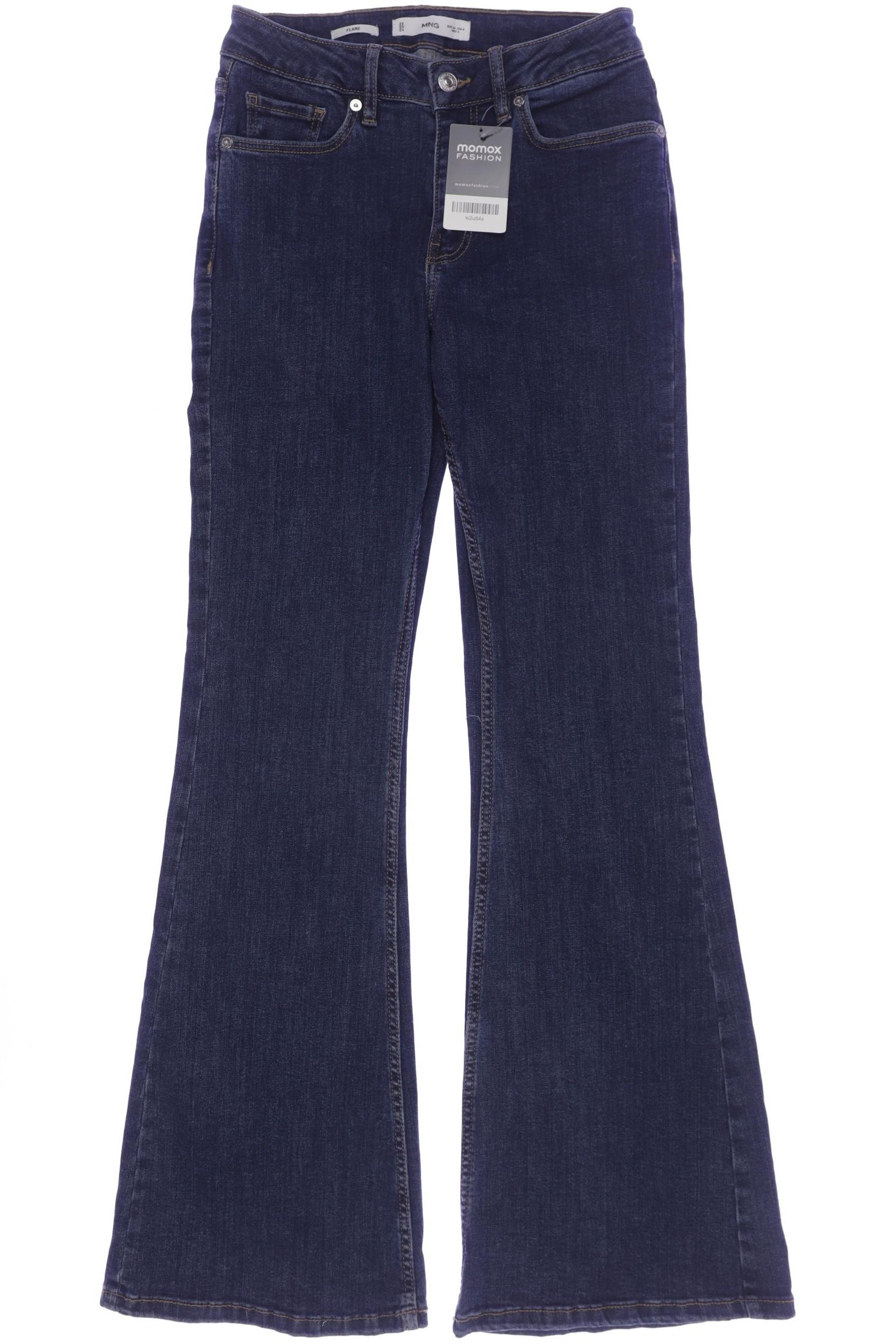 

Mango Damen Jeans, marineblau, Gr. 36