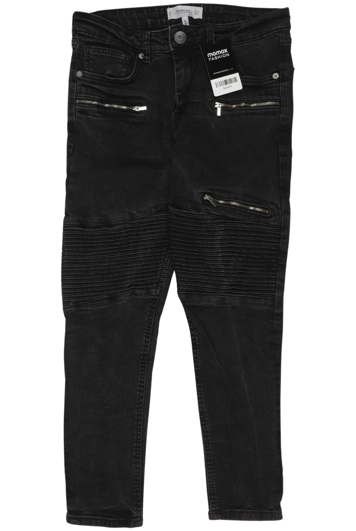 

Mango Damen Jeans, schwarz, Gr. 38