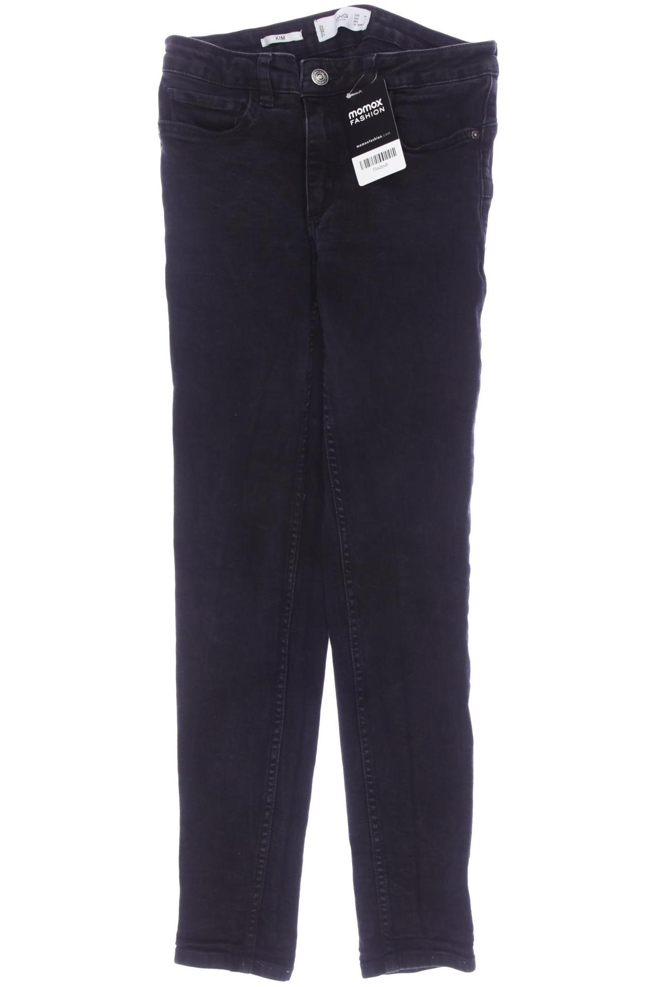 

Mango Damen Jeans, schwarz, Gr. 36