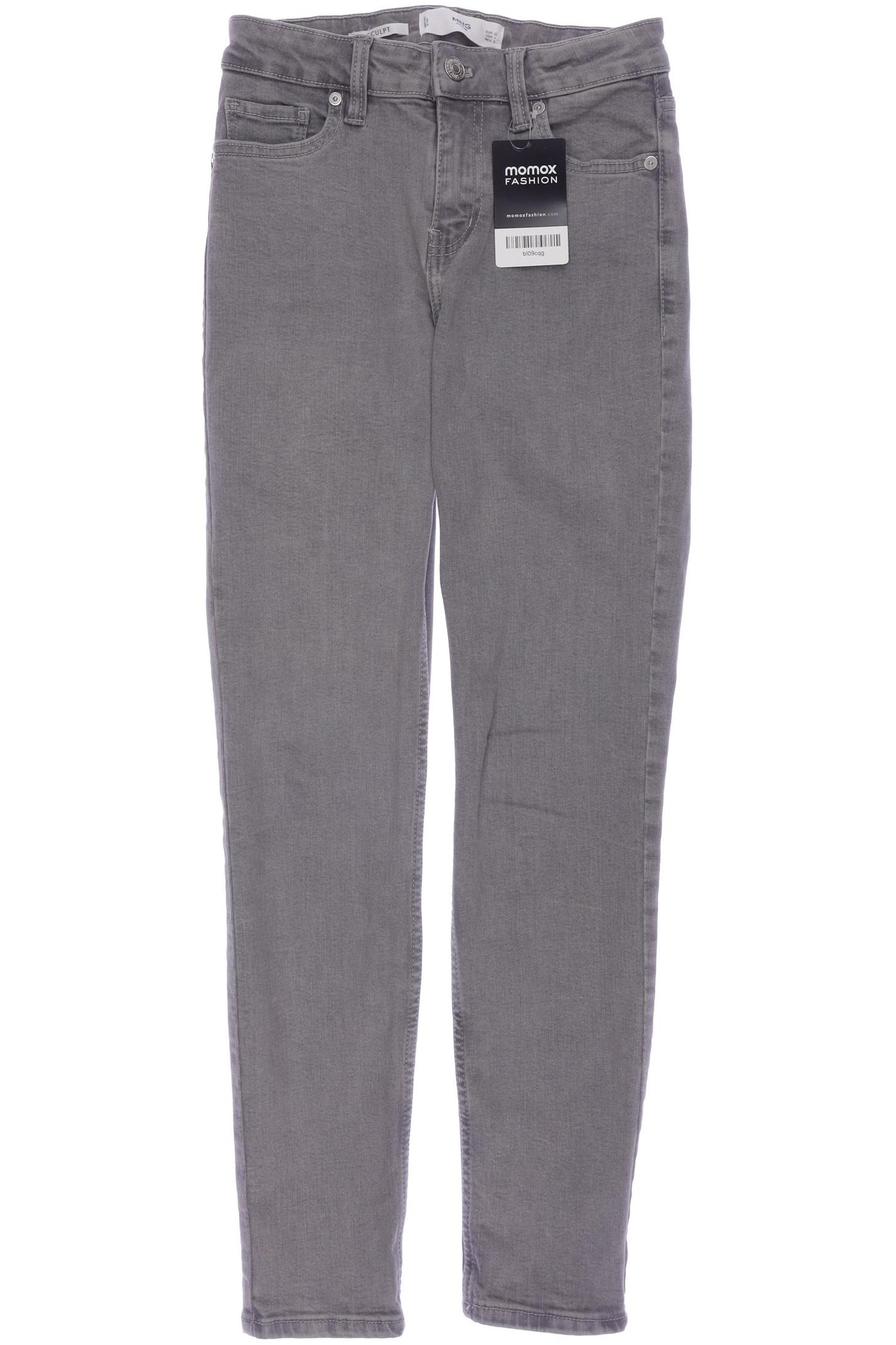 

Mango Damen Jeans, grau, Gr. 32
