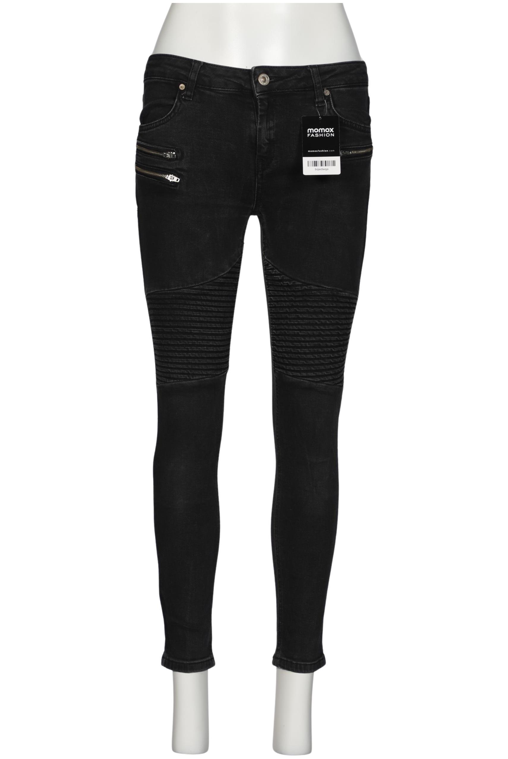 

Mango Damen Jeans, schwarz, Gr. 38