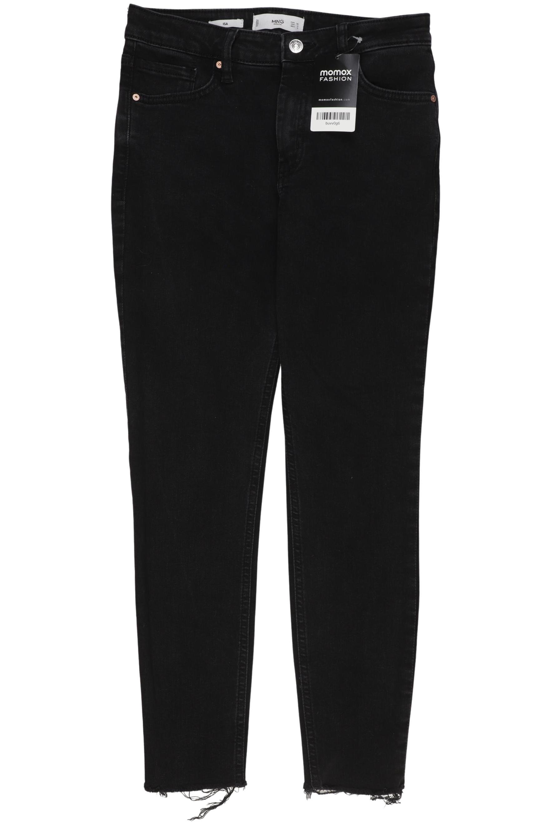 

Mango Damen Jeans, schwarz, Gr. 36