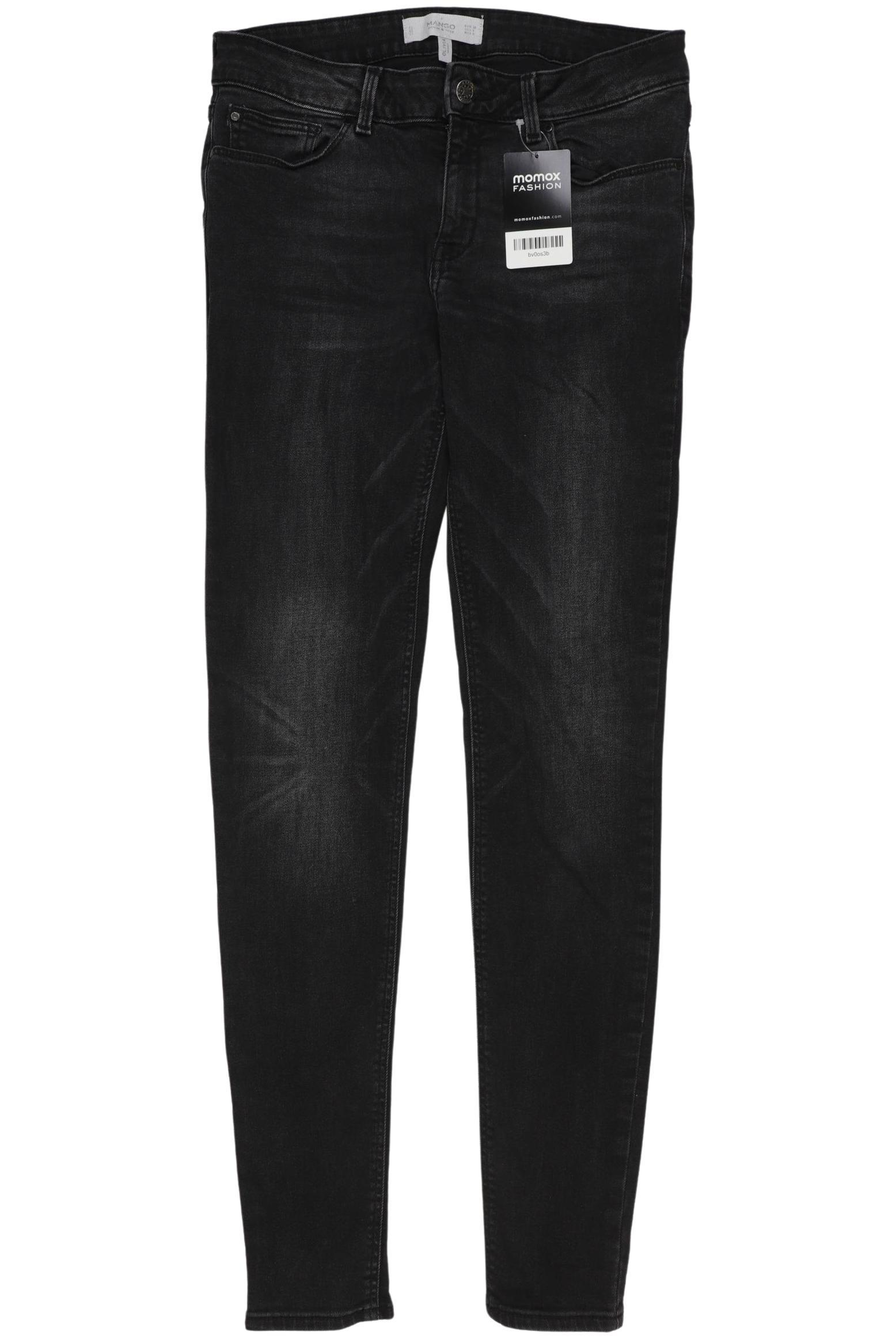 

Mango Damen Jeans, schwarz, Gr. 36