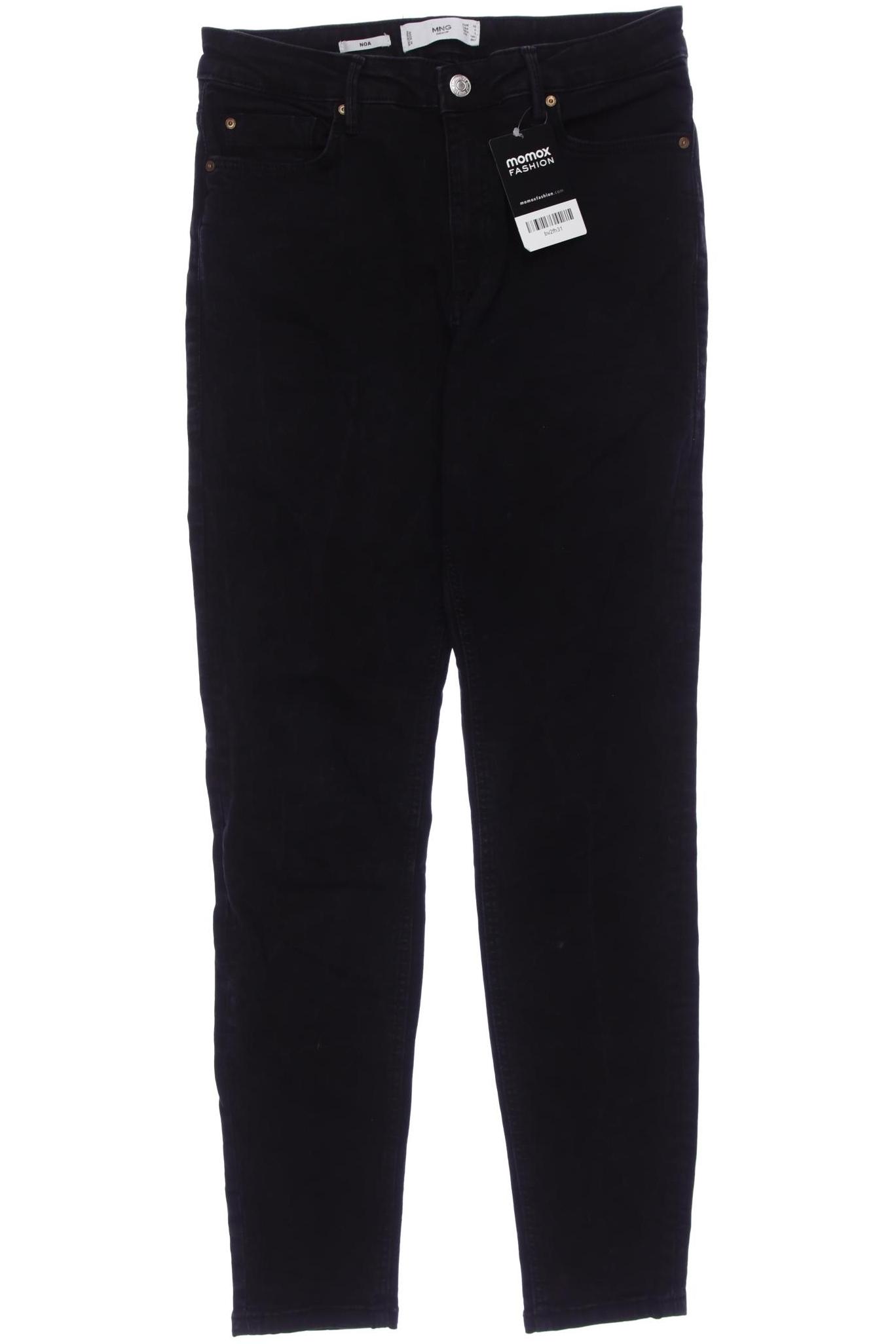 

Mango Damen Jeans, schwarz, Gr. 38