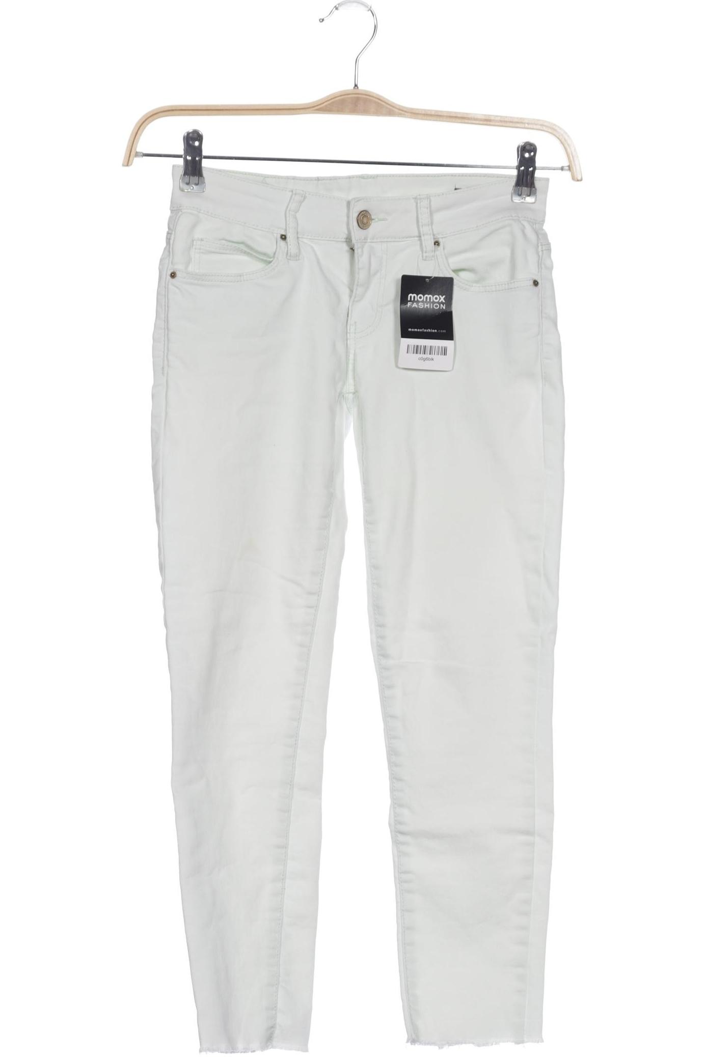 

Mango Damen Jeans, hellgrün, Gr. 34