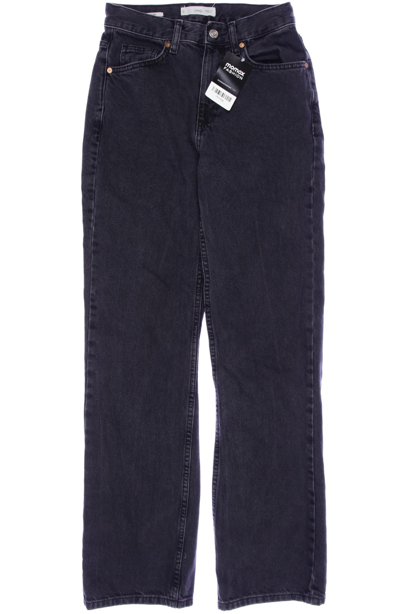 

Mango Damen Jeans, schwarz, Gr. 34