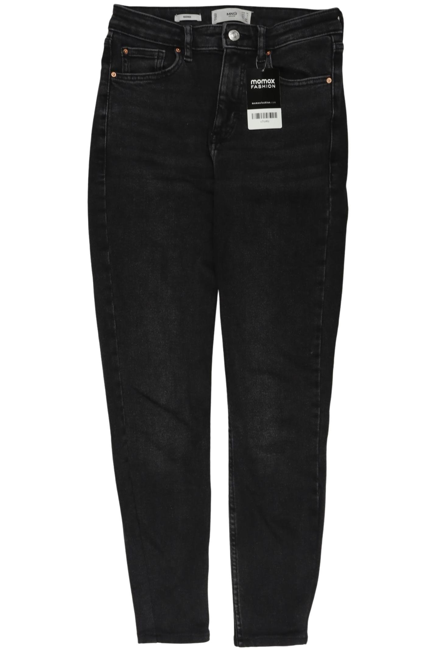 

Mango Damen Jeans, schwarz, Gr. 34
