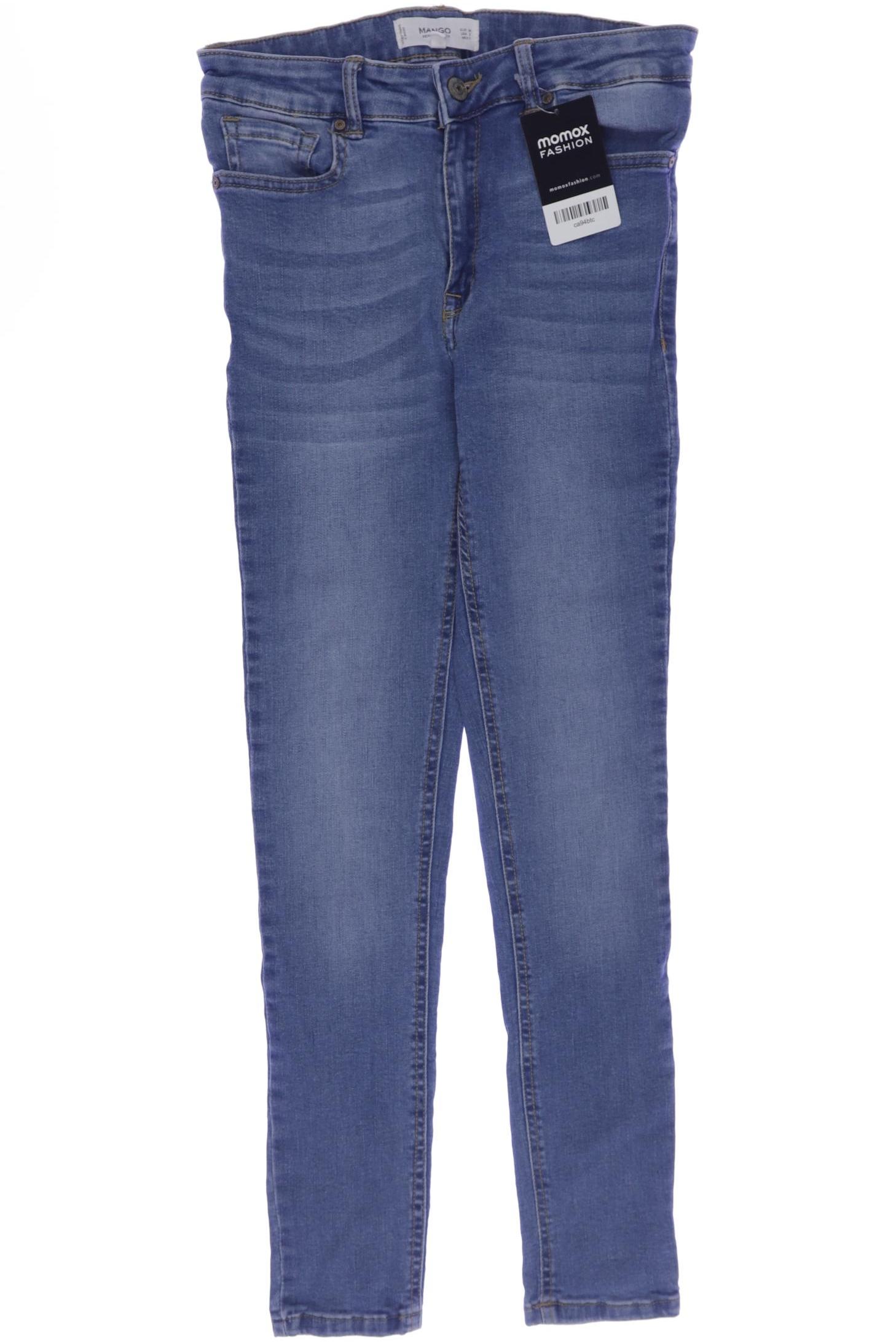 

Mango Damen Jeans, blau, Gr. 34