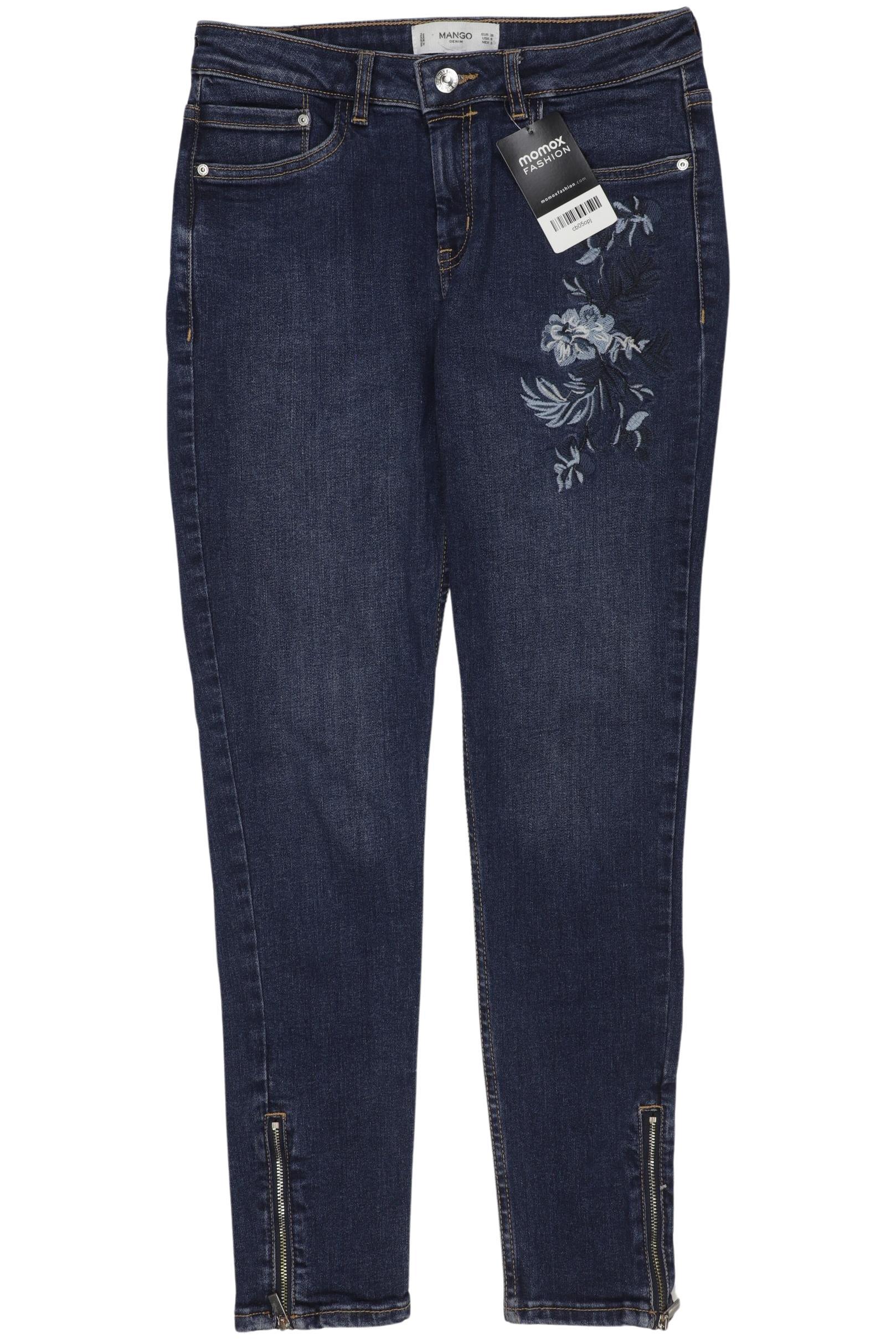 

Mango Damen Jeans, marineblau, Gr. 38
