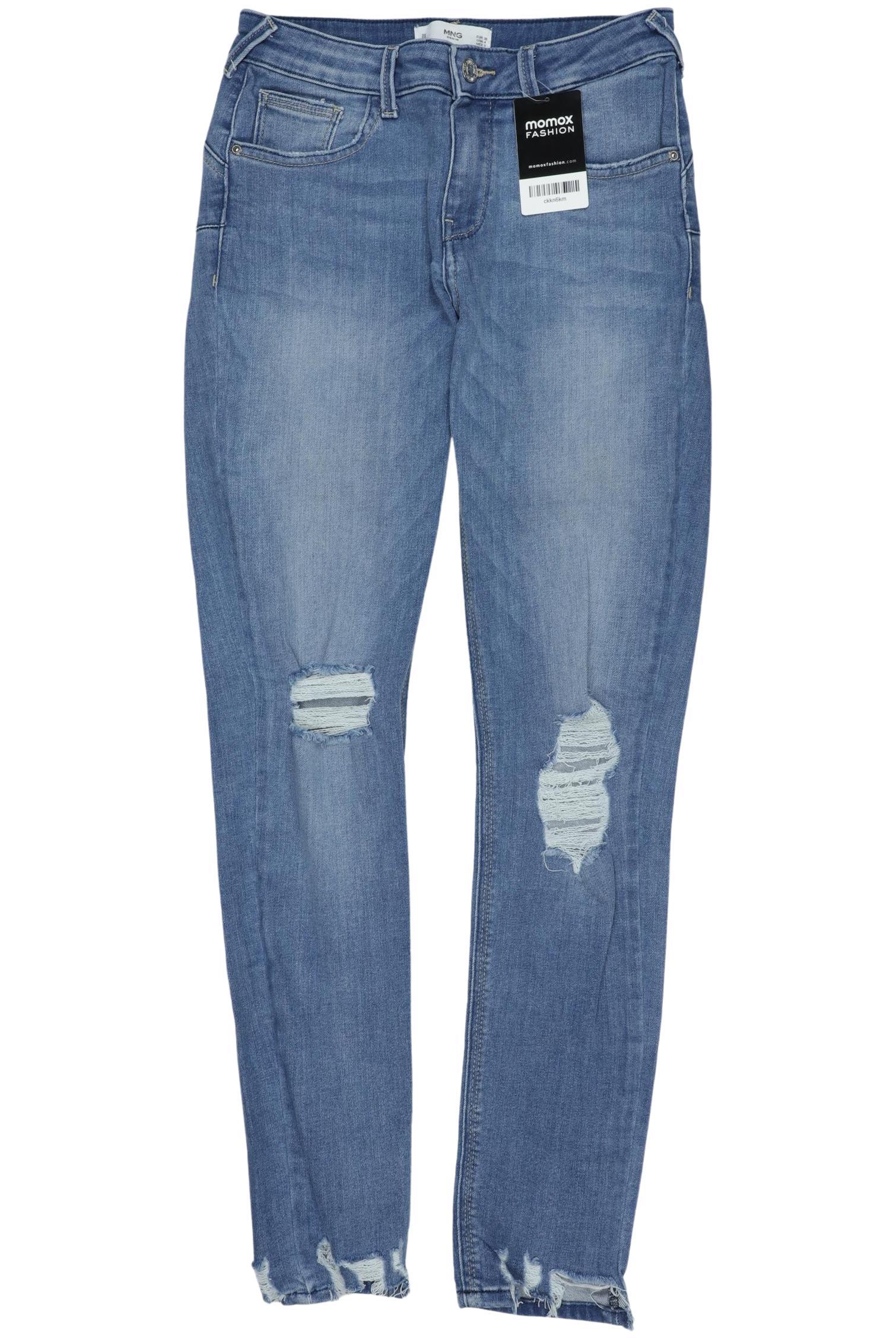 

Mango Damen Jeans, blau, Gr. 36