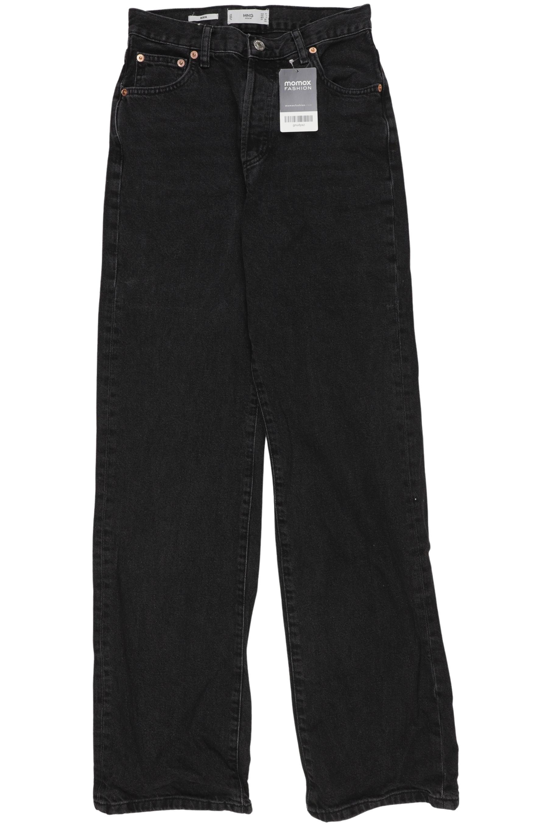 

Mango Damen Jeans, schwarz, Gr. 36