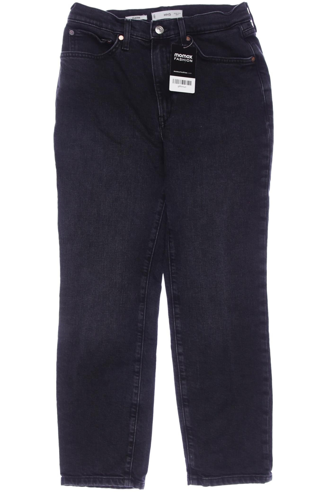

Mango Damen Jeans, schwarz, Gr. 38
