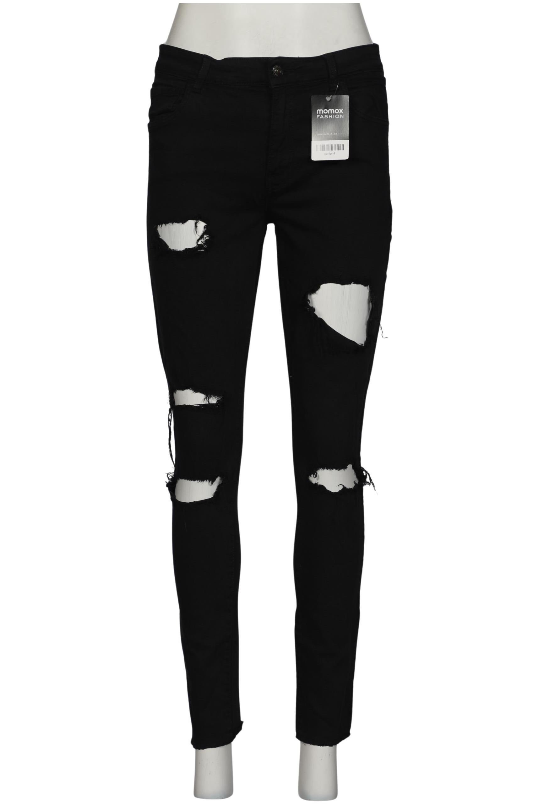 

Mango Damen Jeans, schwarz, Gr. 40