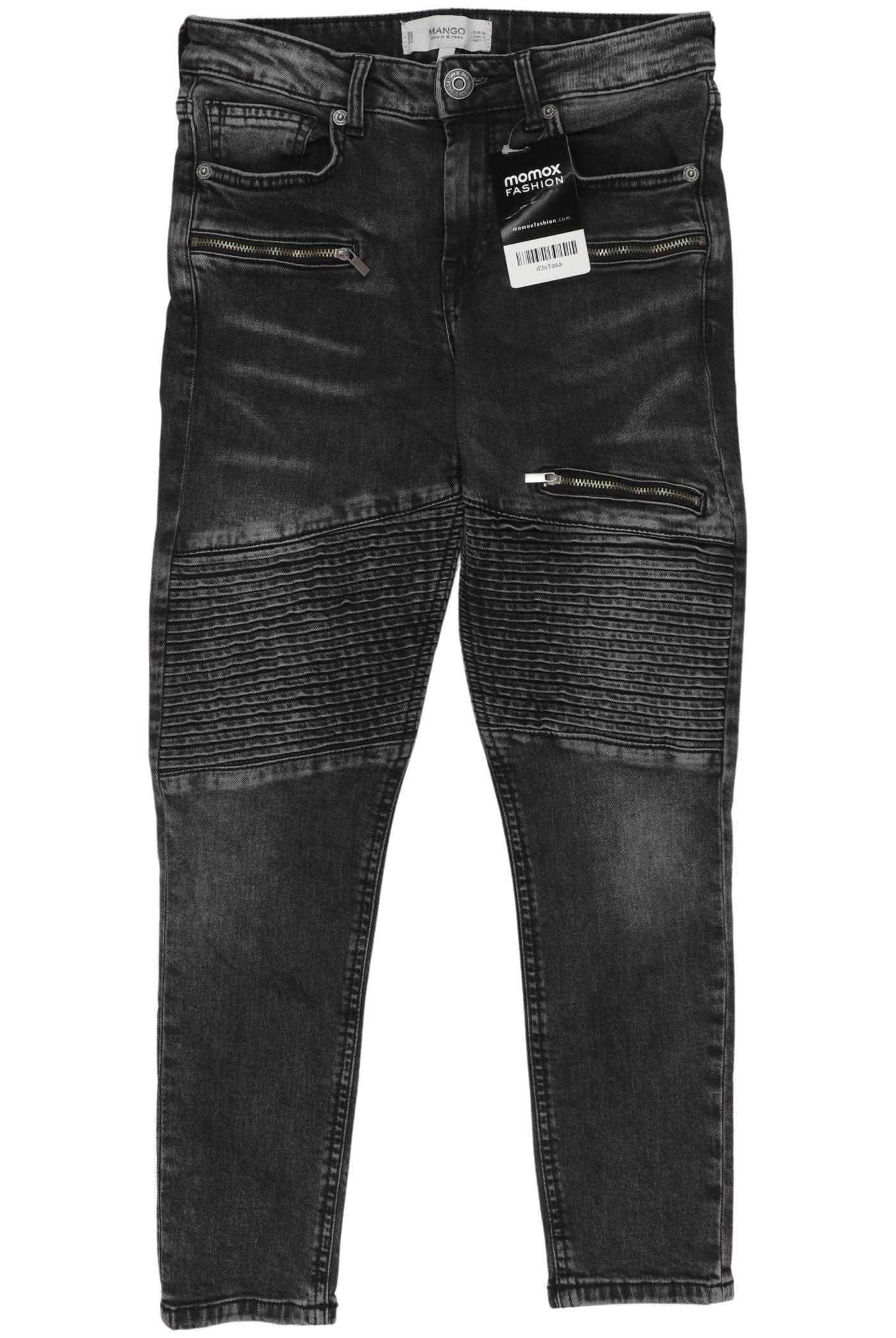 

Mango Damen Jeans, grau, Gr. 34