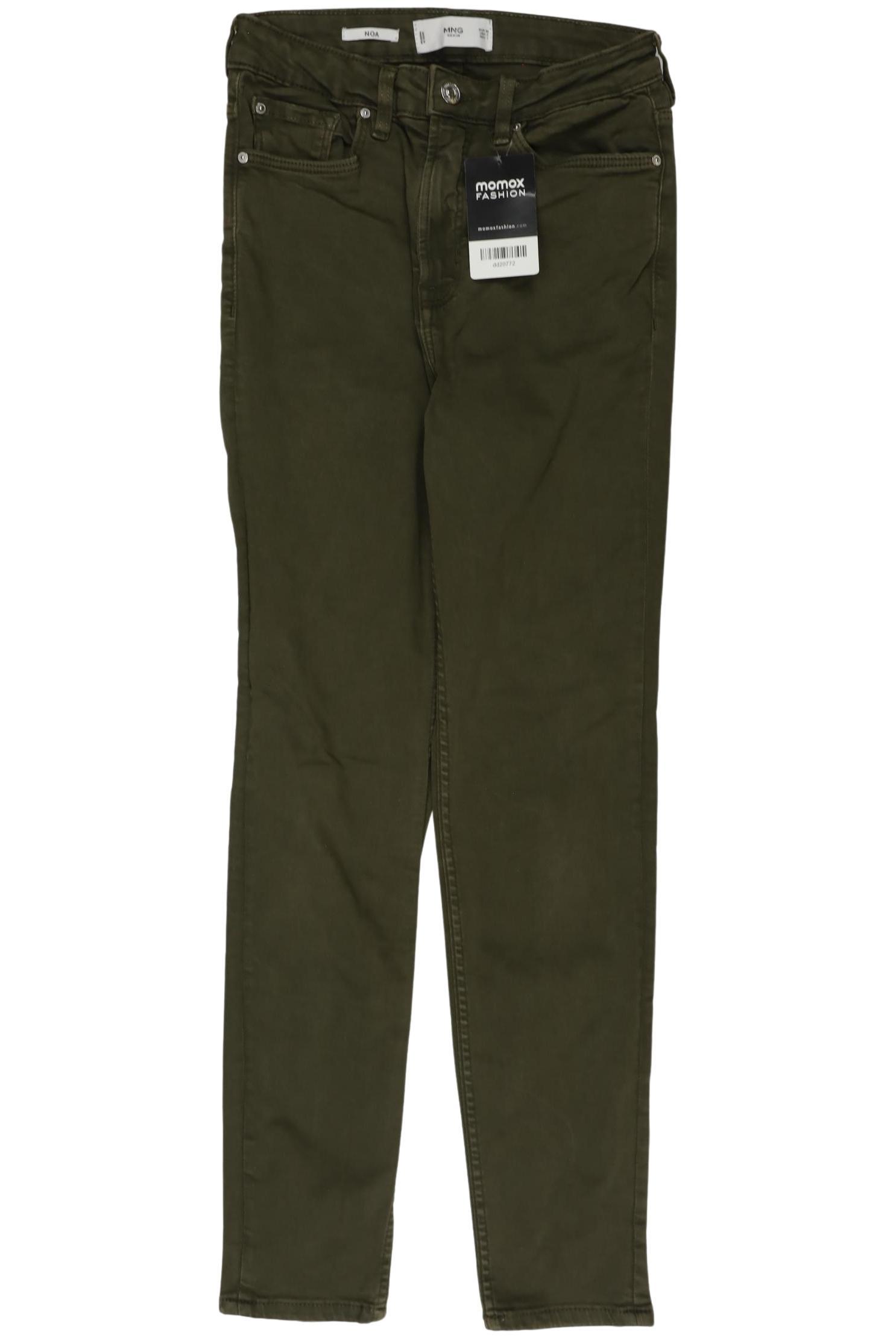 

Mango Damen Jeans, grün, Gr. 34