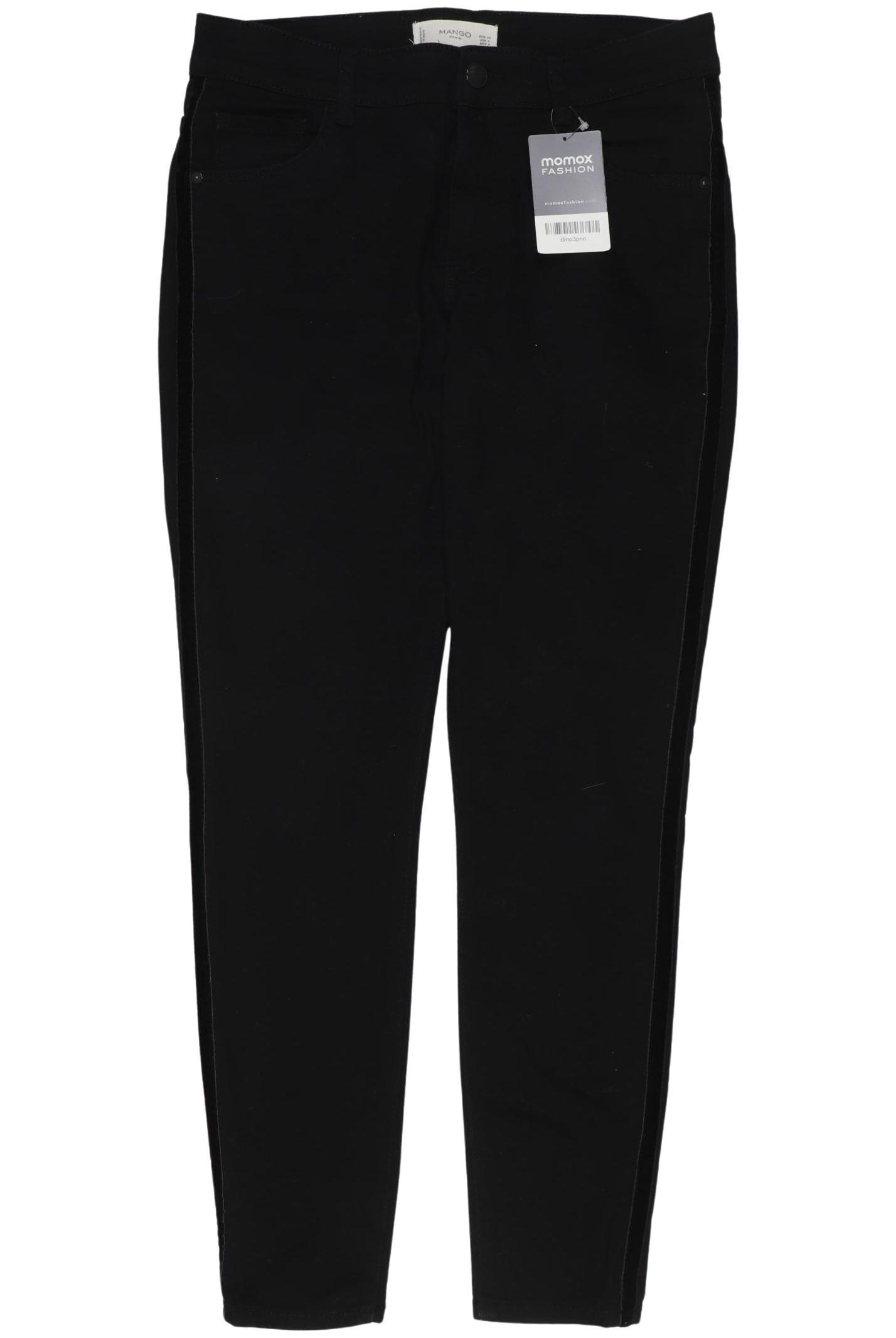 

Mango Damen Jeans, schwarz, Gr. 36