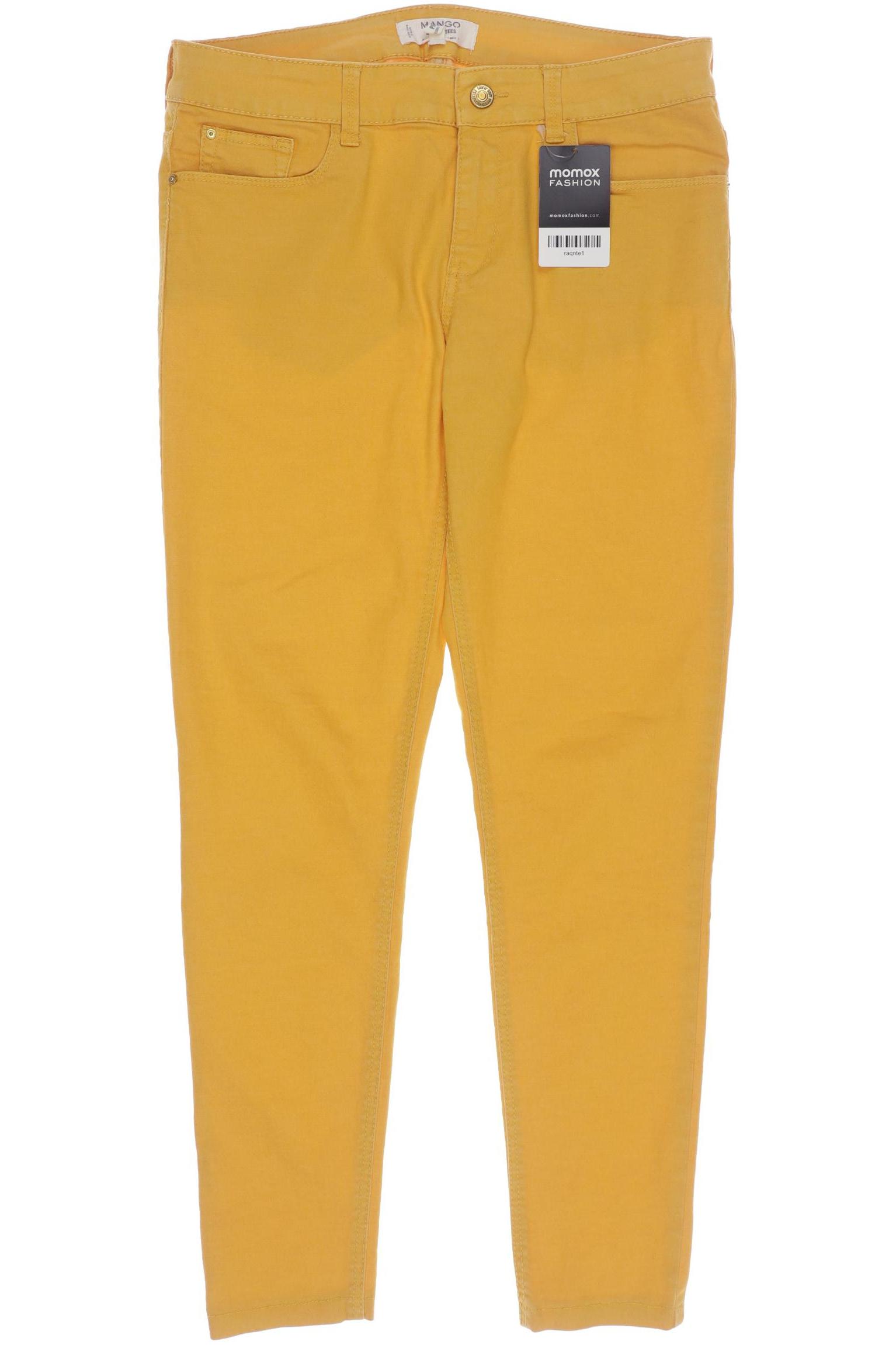 

Mango Damen Jeans, orange, Gr. 40
