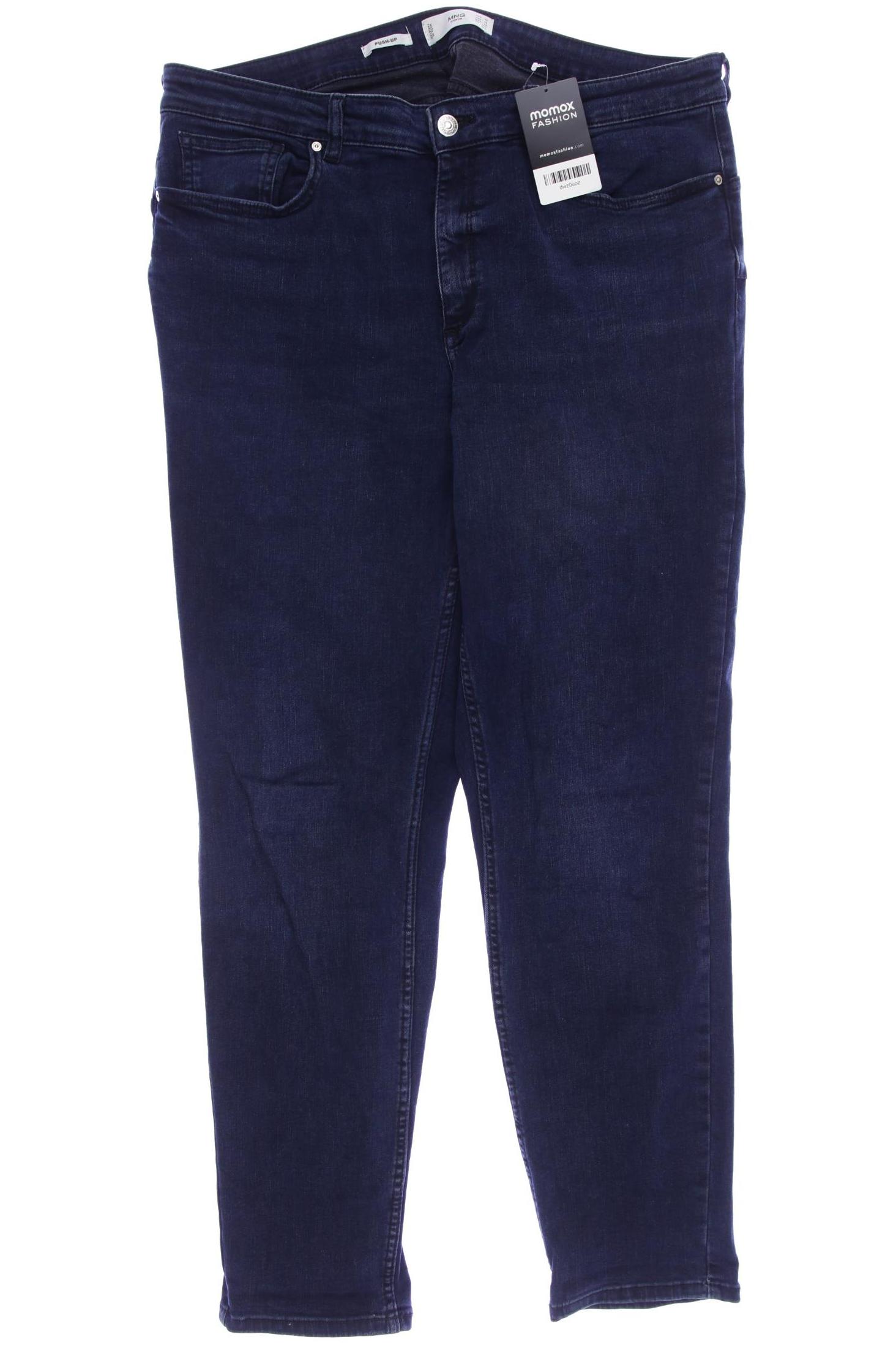 

Mango Damen Jeans, marineblau, Gr. 46