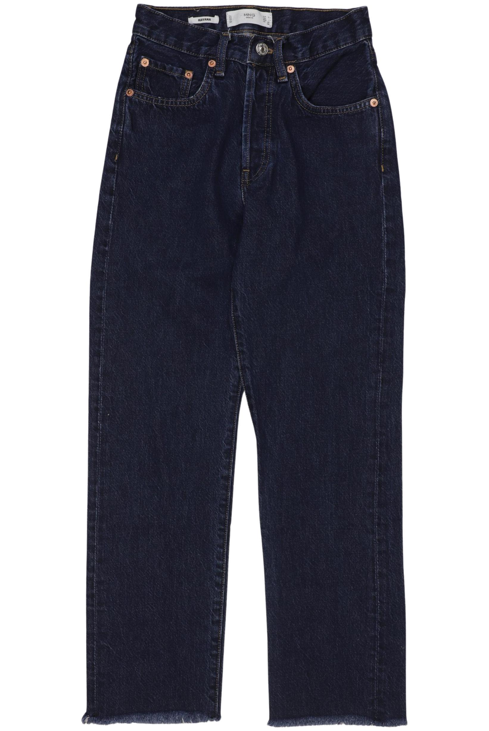 

Mango Damen Jeans, marineblau, Gr. 32