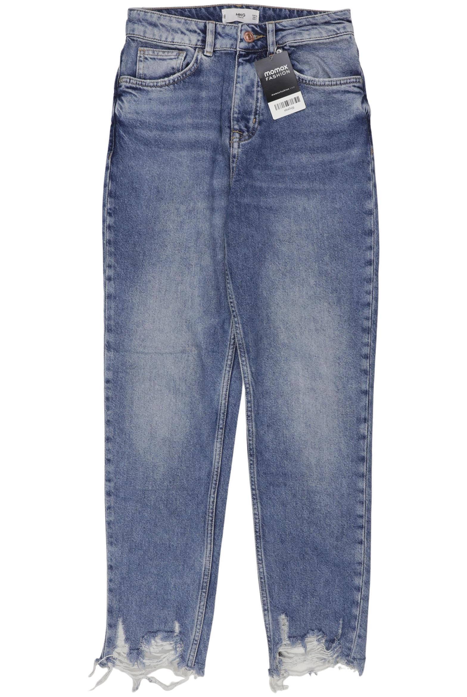 

Mango Damen Jeans, blau, Gr. 34