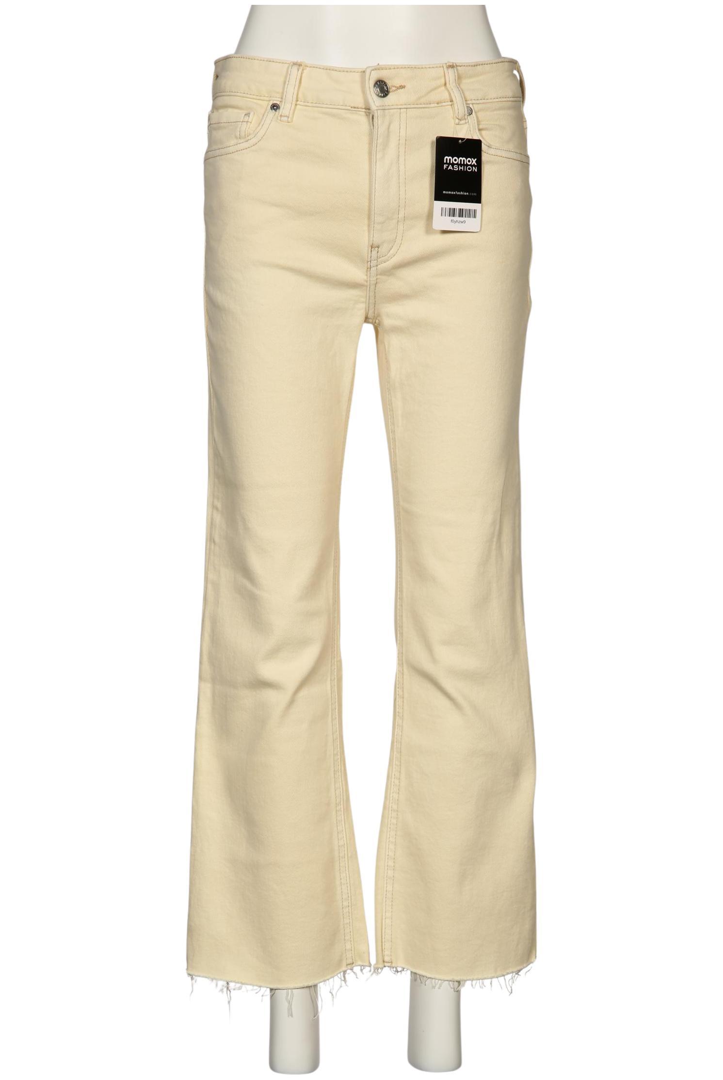 

Mango Damen Jeans, cremeweiß, Gr. 38