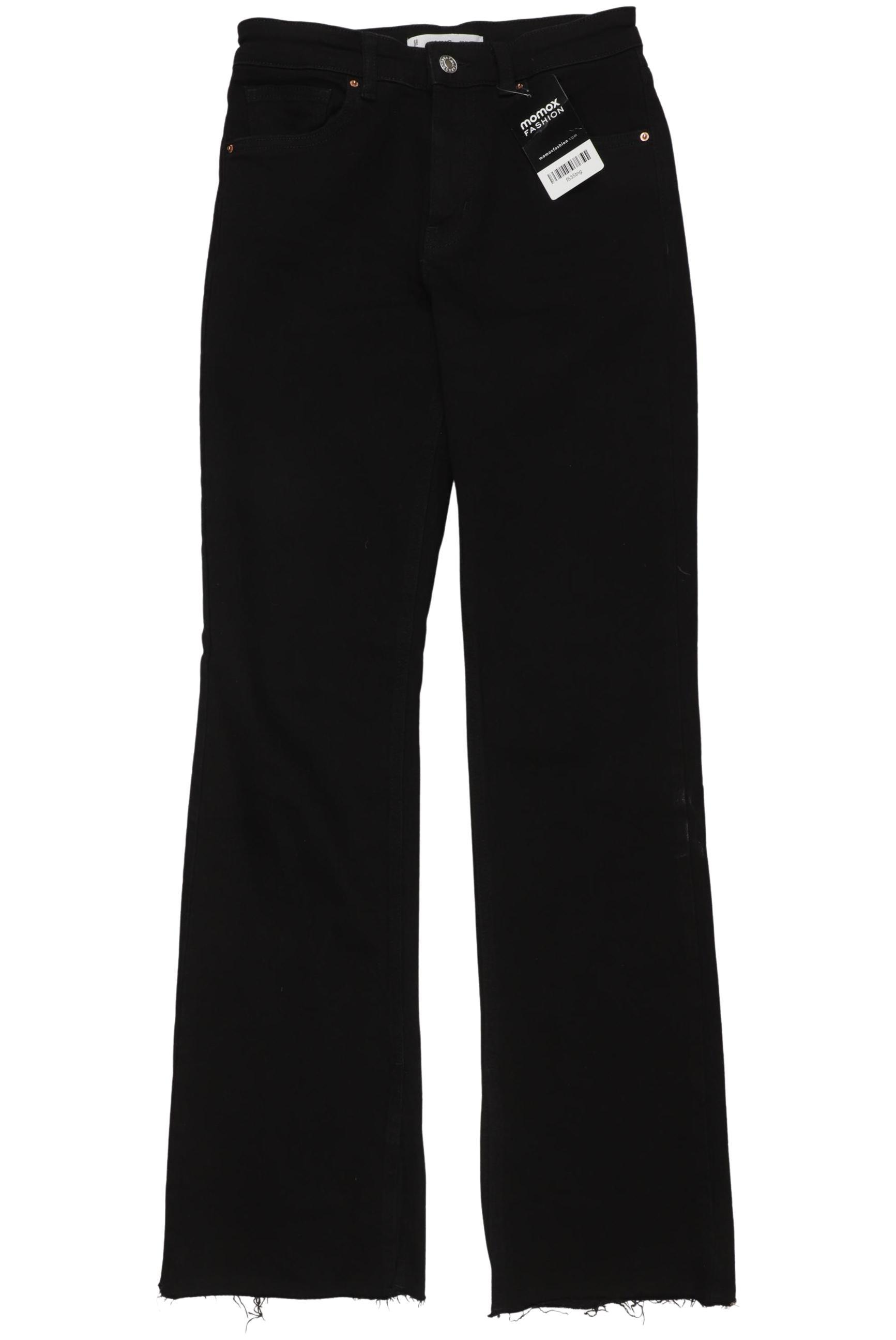 

Mango Damen Jeans, schwarz, Gr. 36