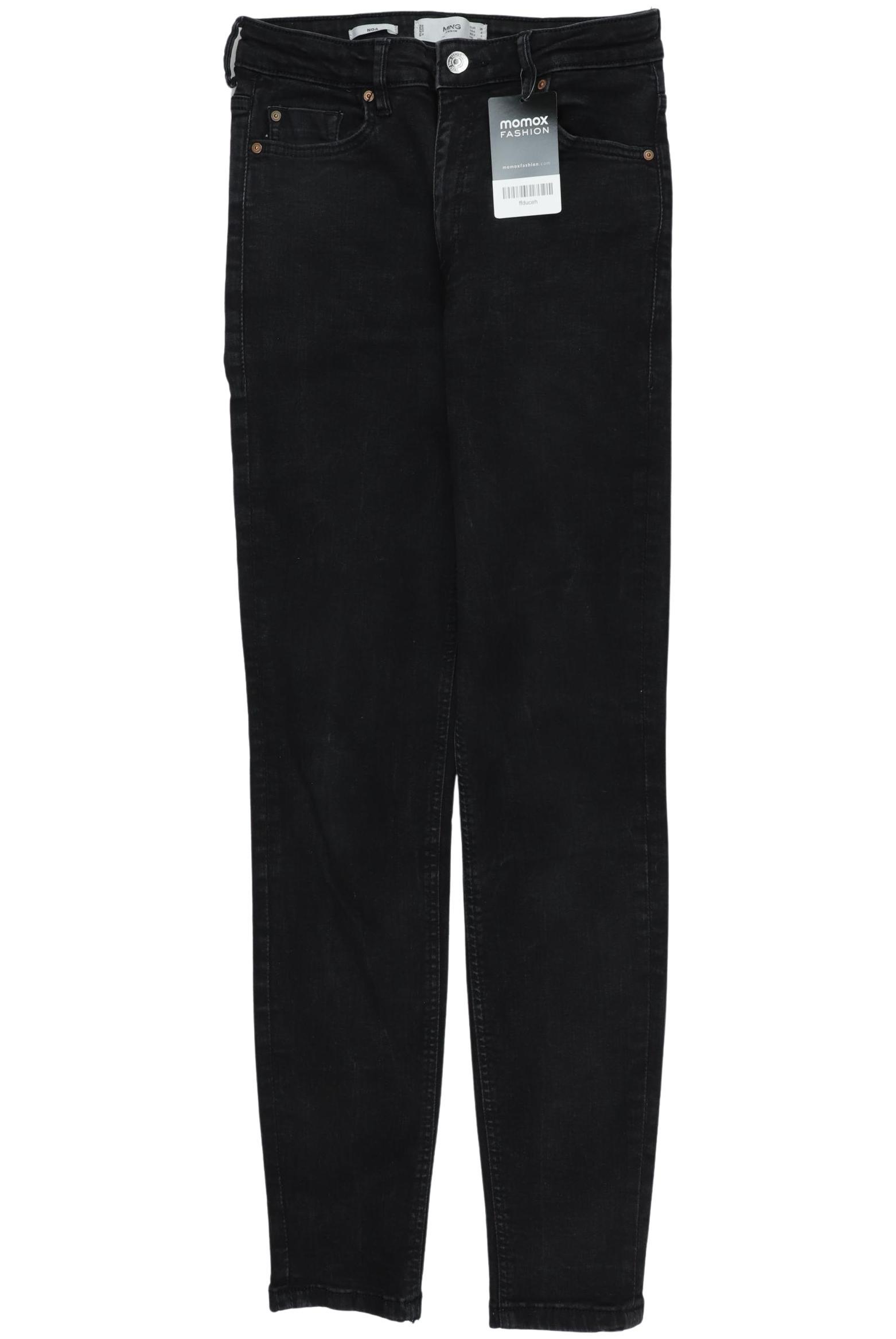 

Mango Damen Jeans, schwarz, Gr. 36